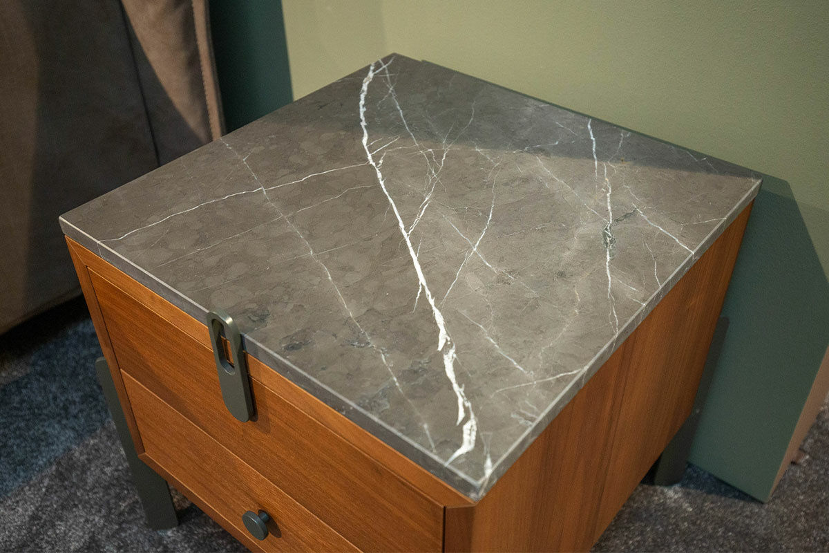 Rolf Benz - Nachtkommode 914 Holzfurnier Amerikanischer Nussbaum - 6