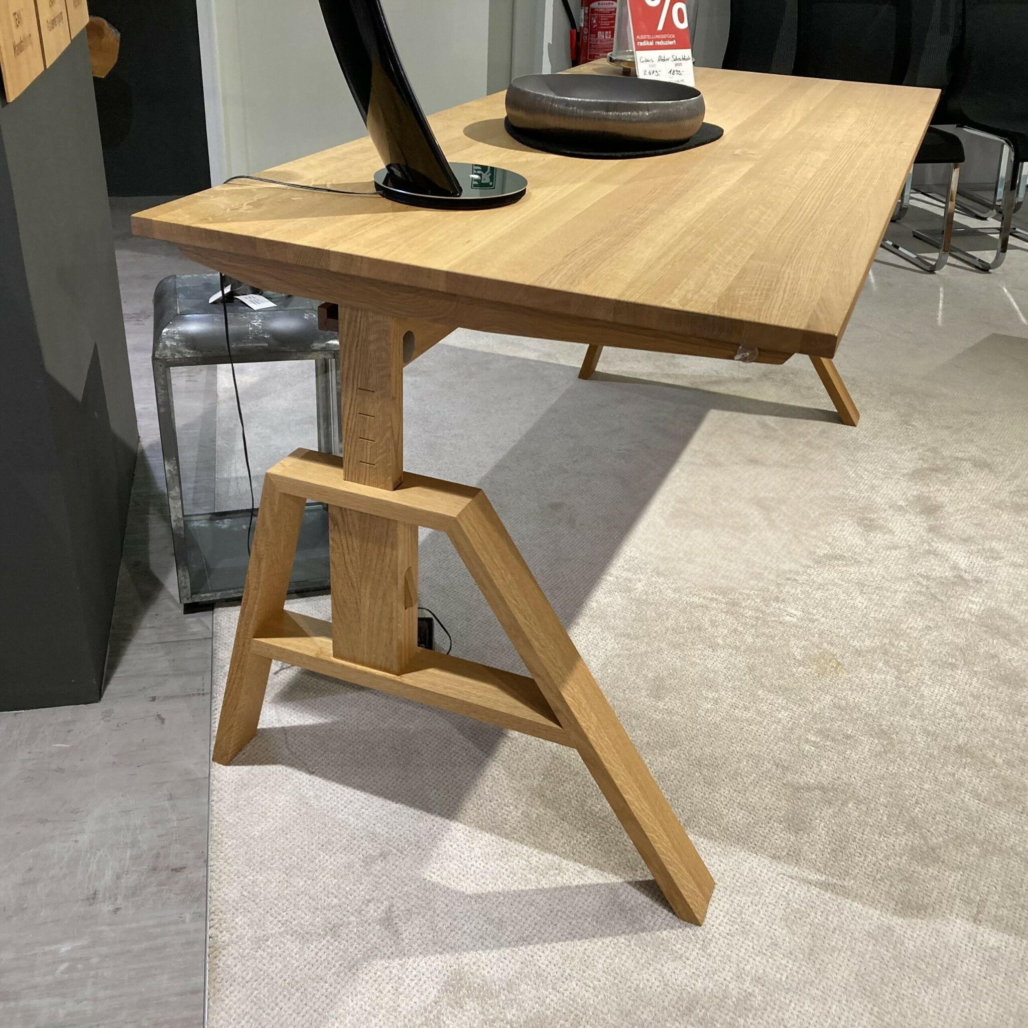 Team 7 - Schreibtisch Cubus Atelier S Eiche Naturöl - 2