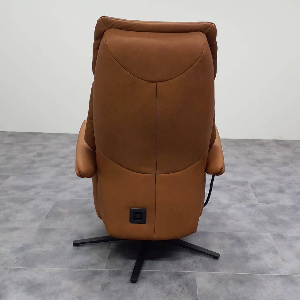 himolla - Relaxsessel Easyswing "S" 7469 75 V44 2-Motorisch m. Aufstehhilfe Leder 27 Leonessa Almond Braun Gestell Sternfuß Anthrazit Pulverbeschichtet - 7