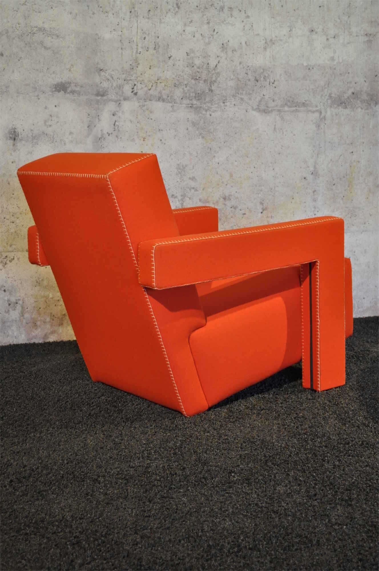 Cassina - Sessel Utrecht 637 (in Rot) - 4