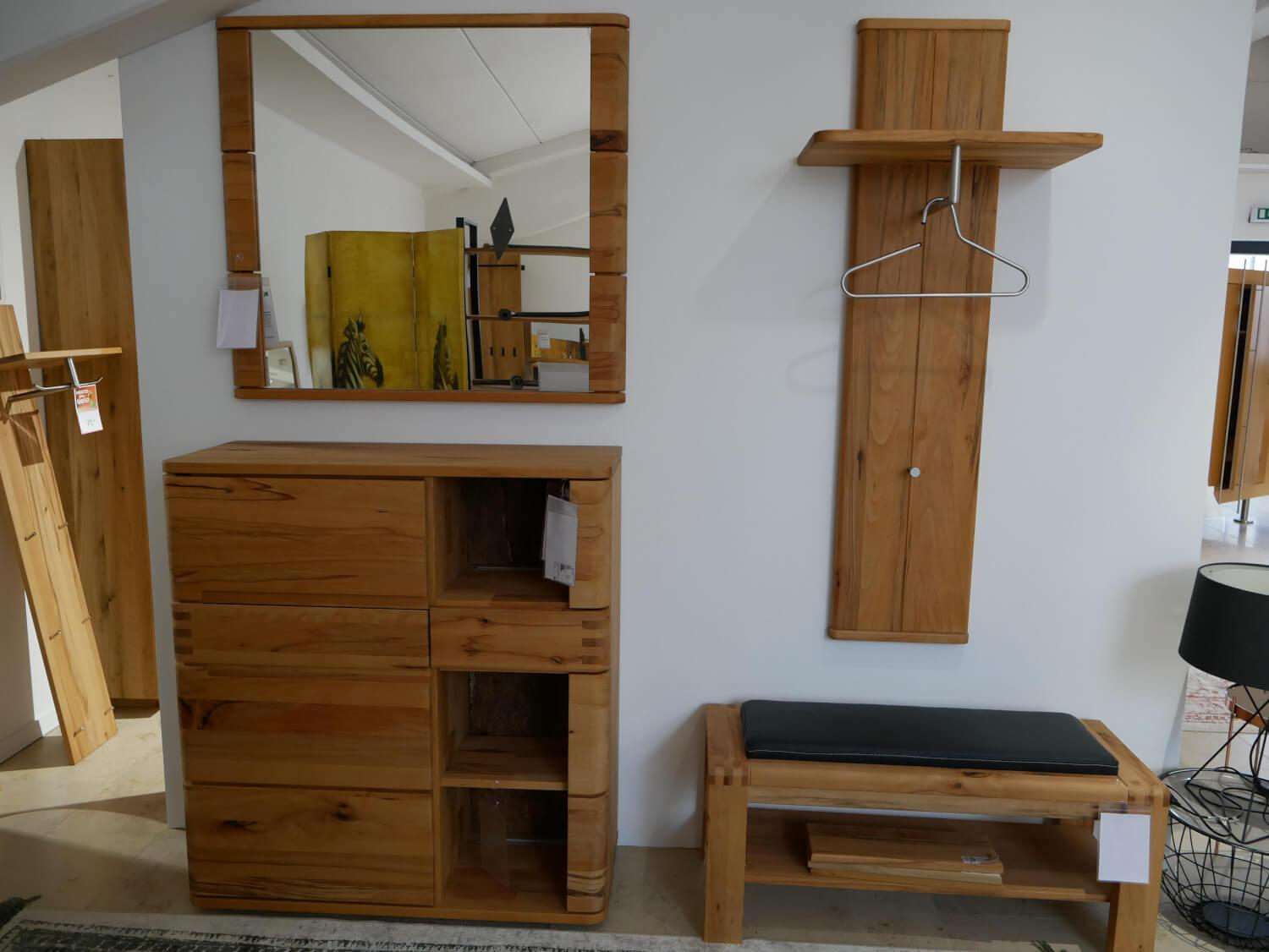 Natura - Garderobe Cartargo Astbuche Natur Geölt - 7