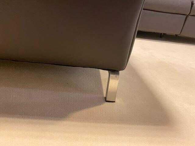 himolla - Ecksofa 1510 Leder Longlife Caffee 2 Sitze elektrisch verstellbar - 9