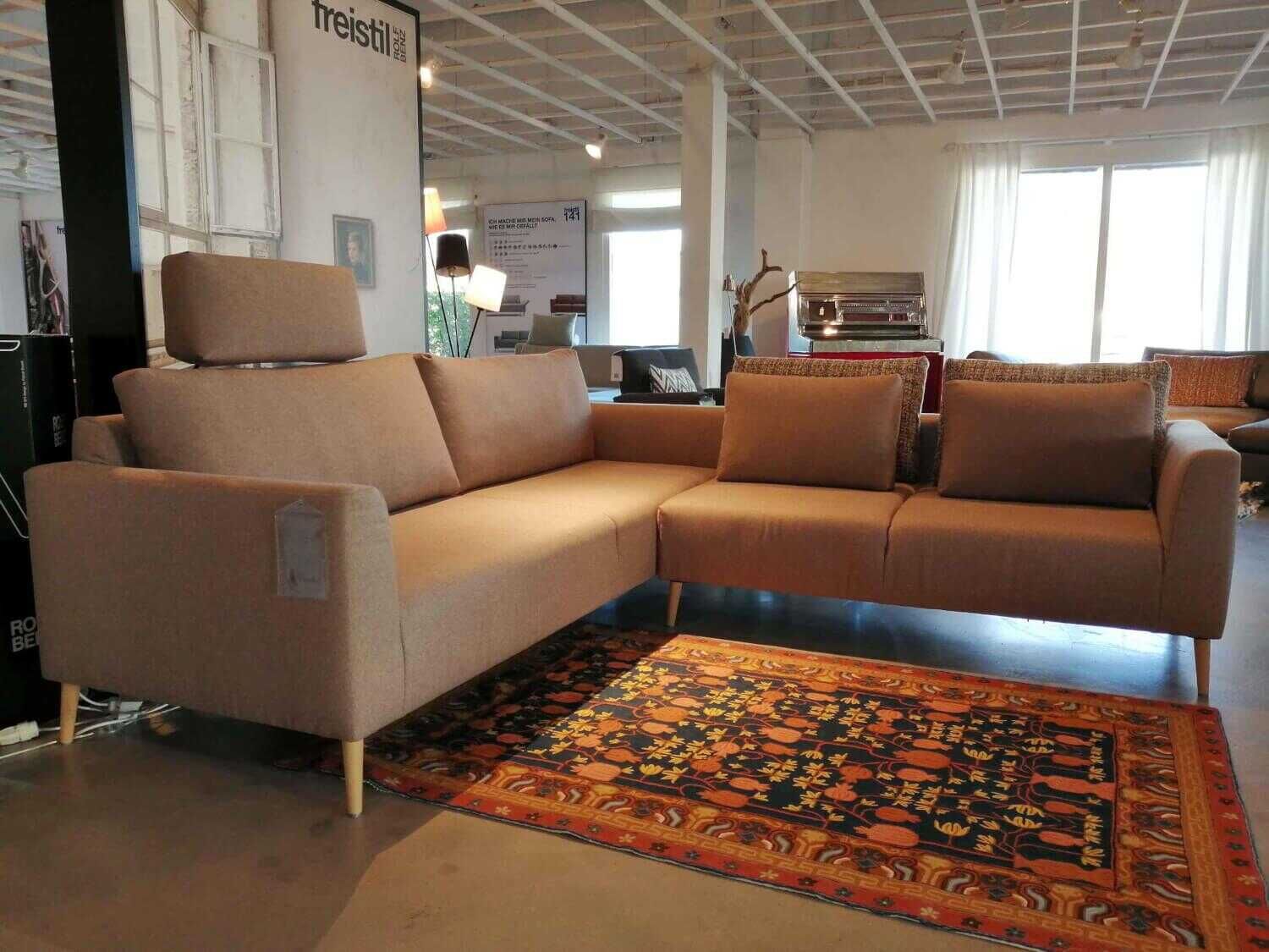 freistil-rolf-benz-ecksofa-162-stoff-1072-graubeige-mit-kissen-5242-blassbraun-4ad59c341bb1CWjATpBI3yA6l freistil Rolf Benz - Ecksofa 162 Stoff 1072 Graubeige mit Kissen 5242 Blassbraun - 3