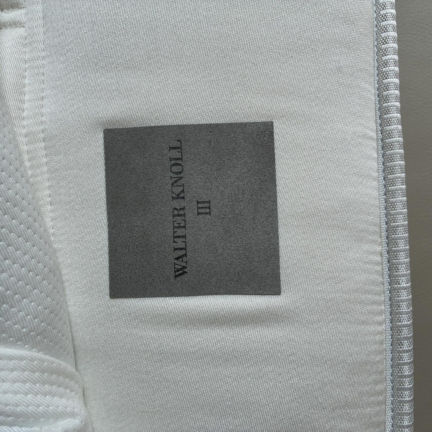 Walter Knoll - Bett Jaan Leder Congress 1367 Beige Inklusive Matratzen Und Topper - 4