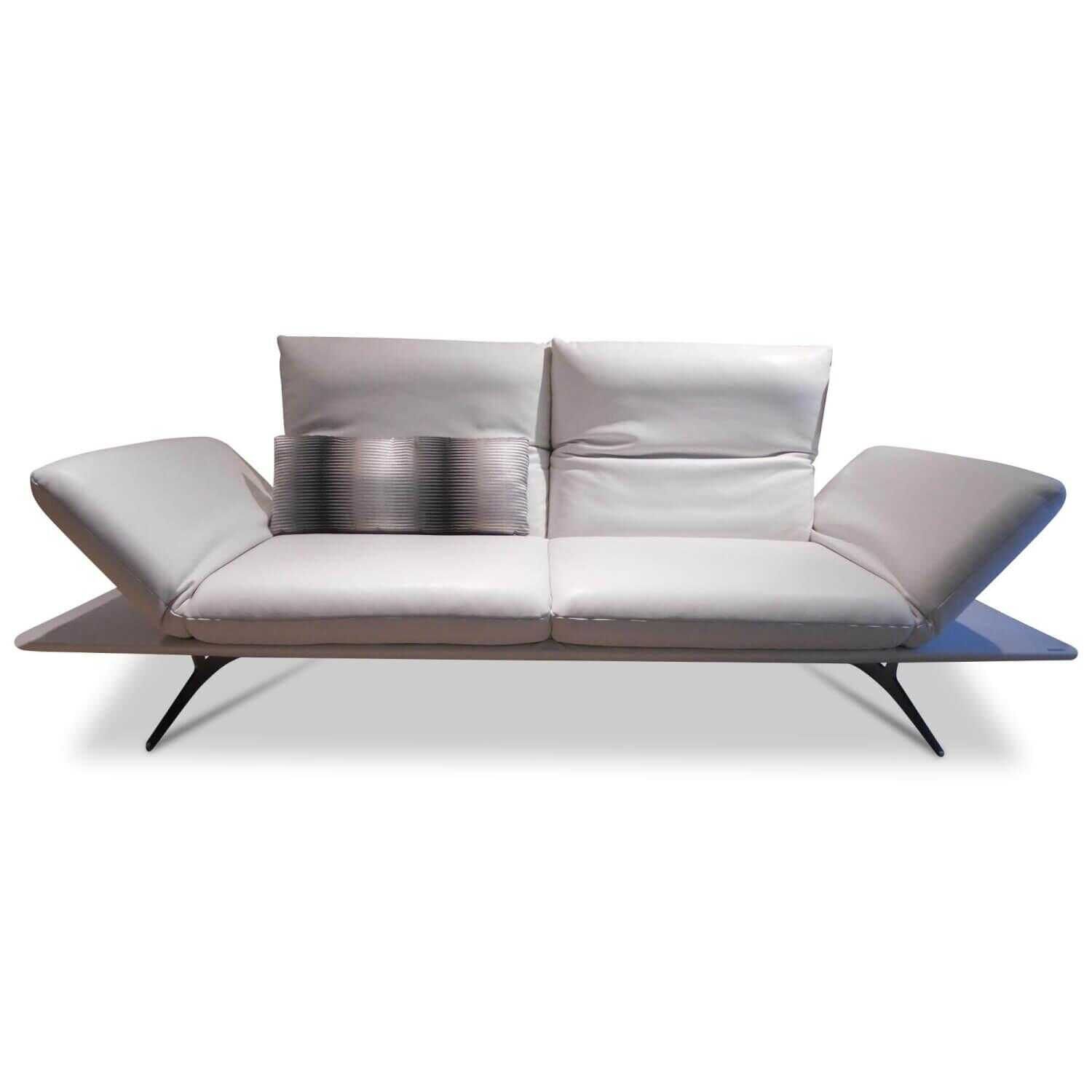 Koinor - Sofa Francis 2,5er Leder Creme Weiß - 1
