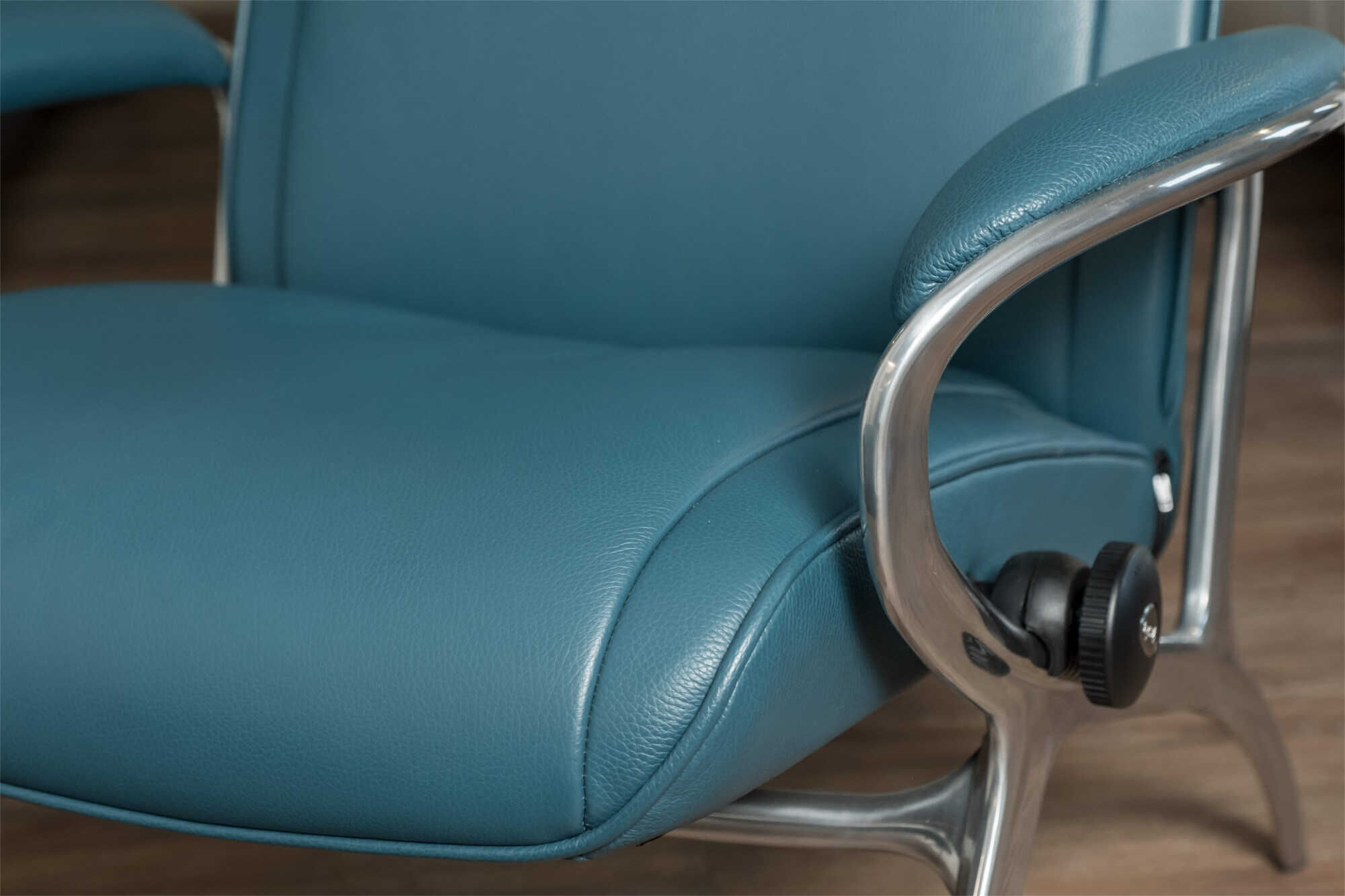 M1-Grammlich-095-T2017361 Stressless - Sessel You James Leder Cori Blau Mit Hocker - 6