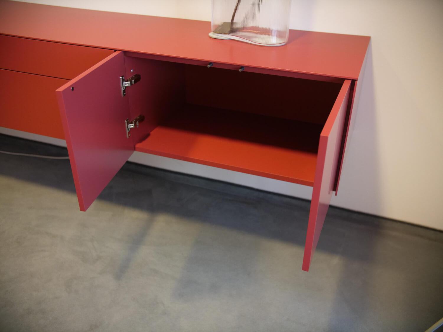 form1 - Sideboard F10 Hängend Lack Matt Magma A35 Mit Push To Open - 5