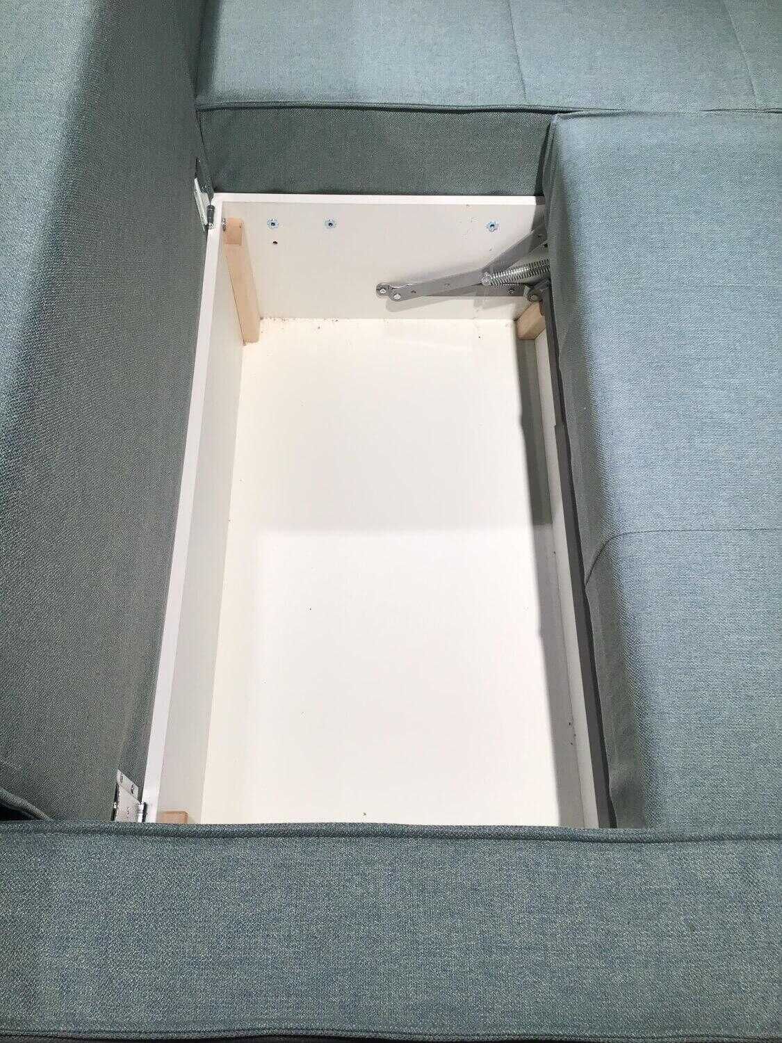 Restyl - Ecksofa Malmö Stoff 55-6474 Grau mit Schlaffunktion - 6