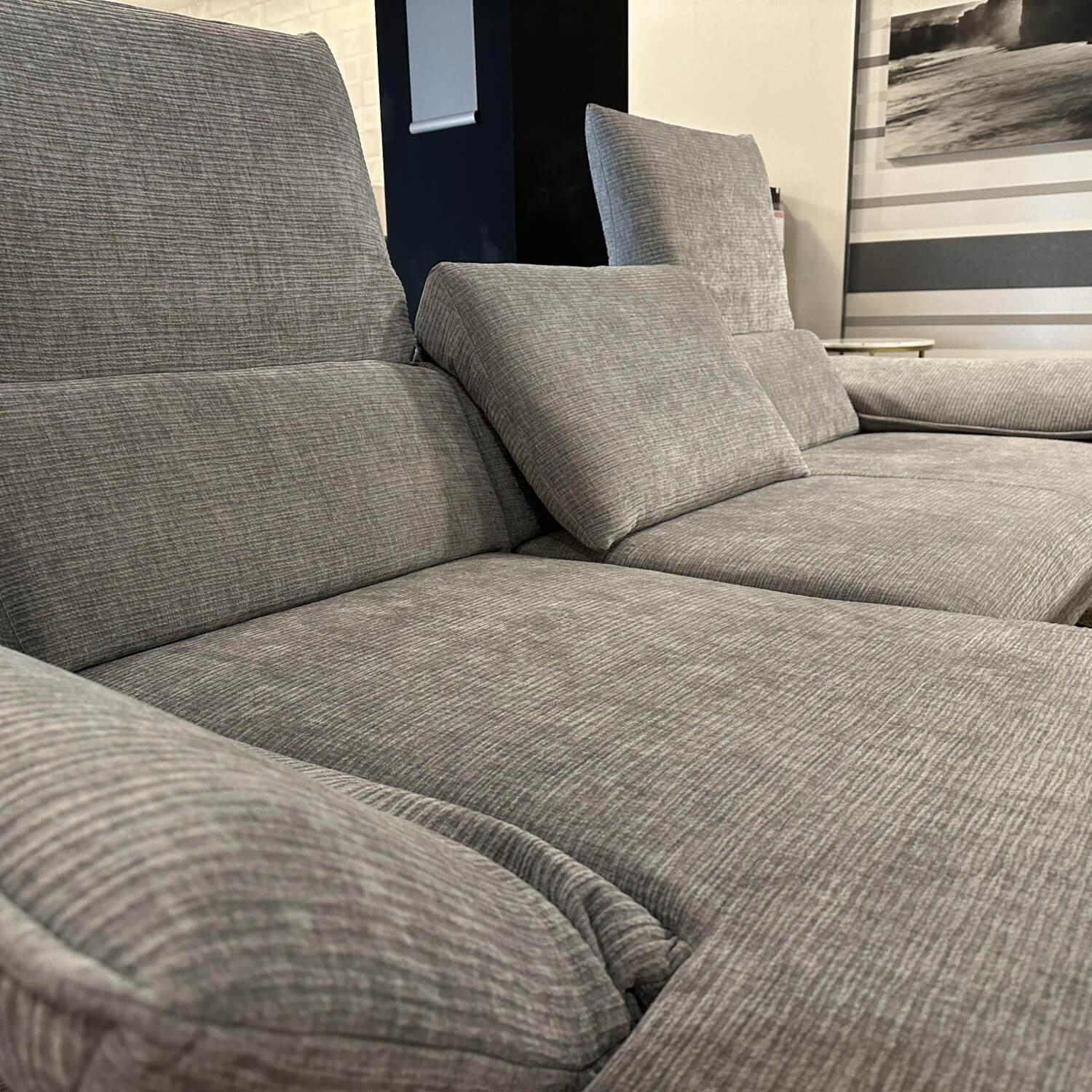 EMP - Polstergruppe VZ CR Hubertus A Stoff 06 212 18 Maranta 18 Grey Grau Fuß MF 59 Kufe Schwarz - 2