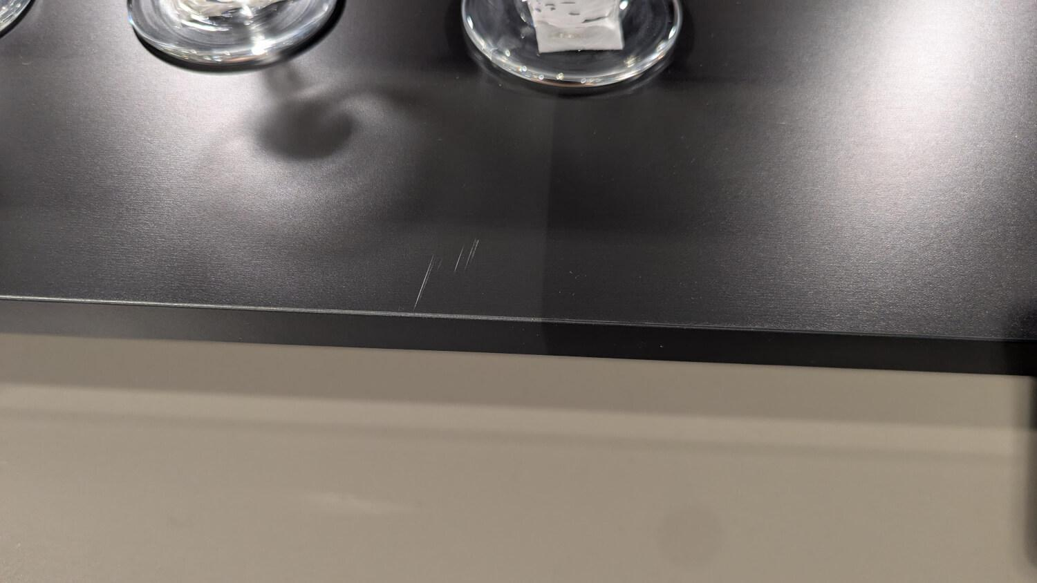 Gwinner - Sideboard Media Concept Lack Seidenmatt Anthrazit Absatz Nussbaum - 5