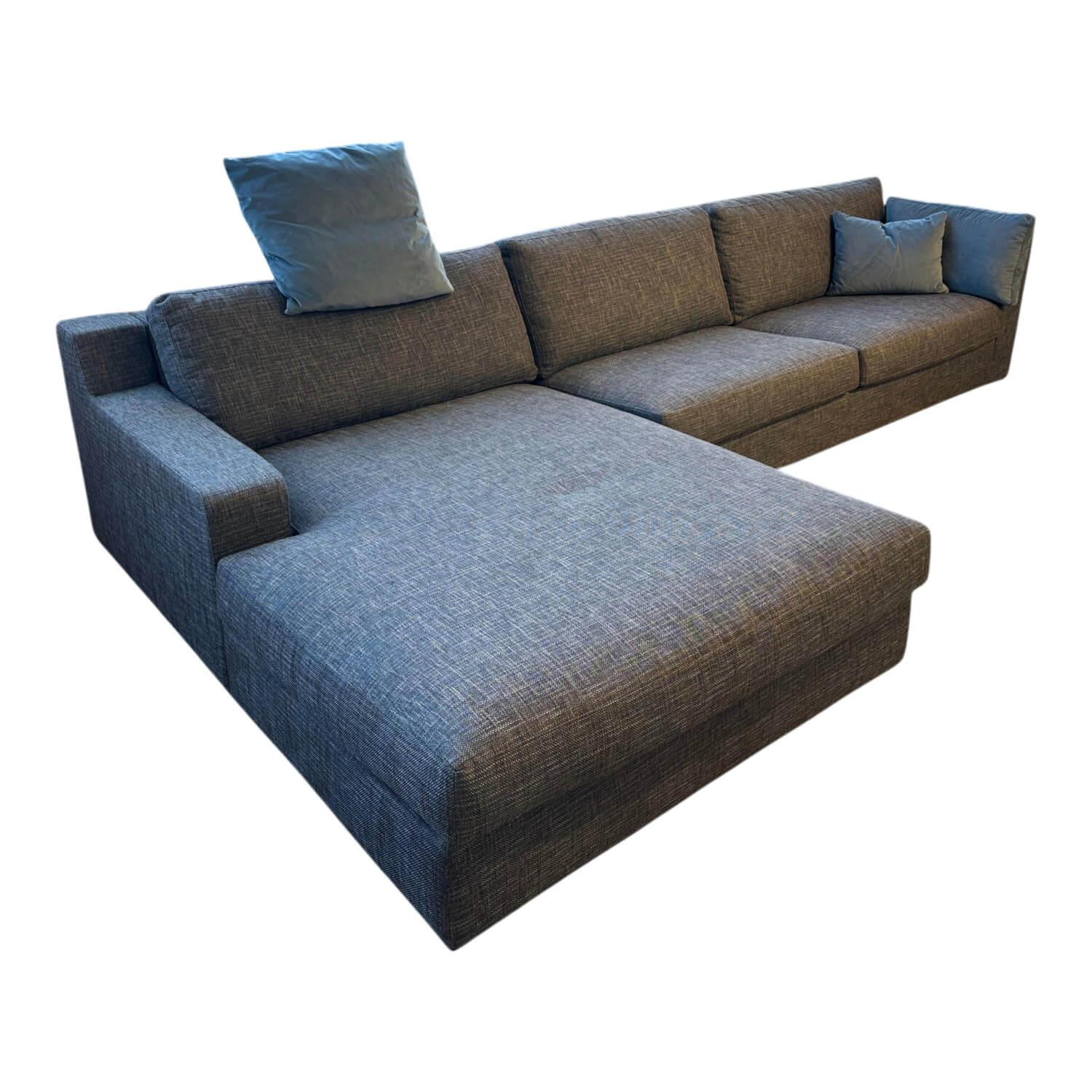 Bielefelder Werkstätten - Ecksofa Inspiration Stoff Nevia BW1752-252 Grau - 1