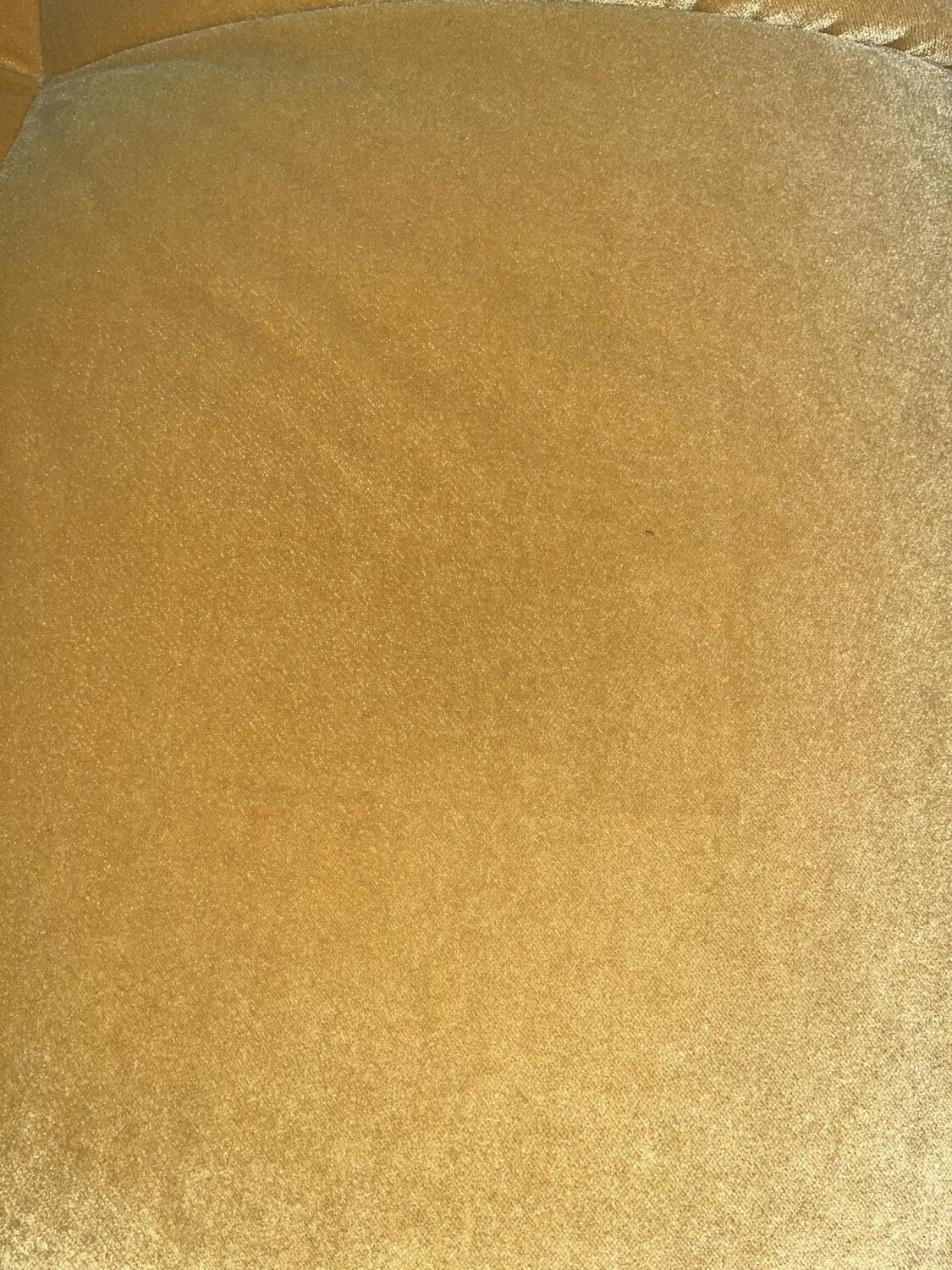 Raum.Freunde - Sofa Hedda Stoff Velvet 16 Yellow Gelb Füße Kunststoff Schwarz - 2