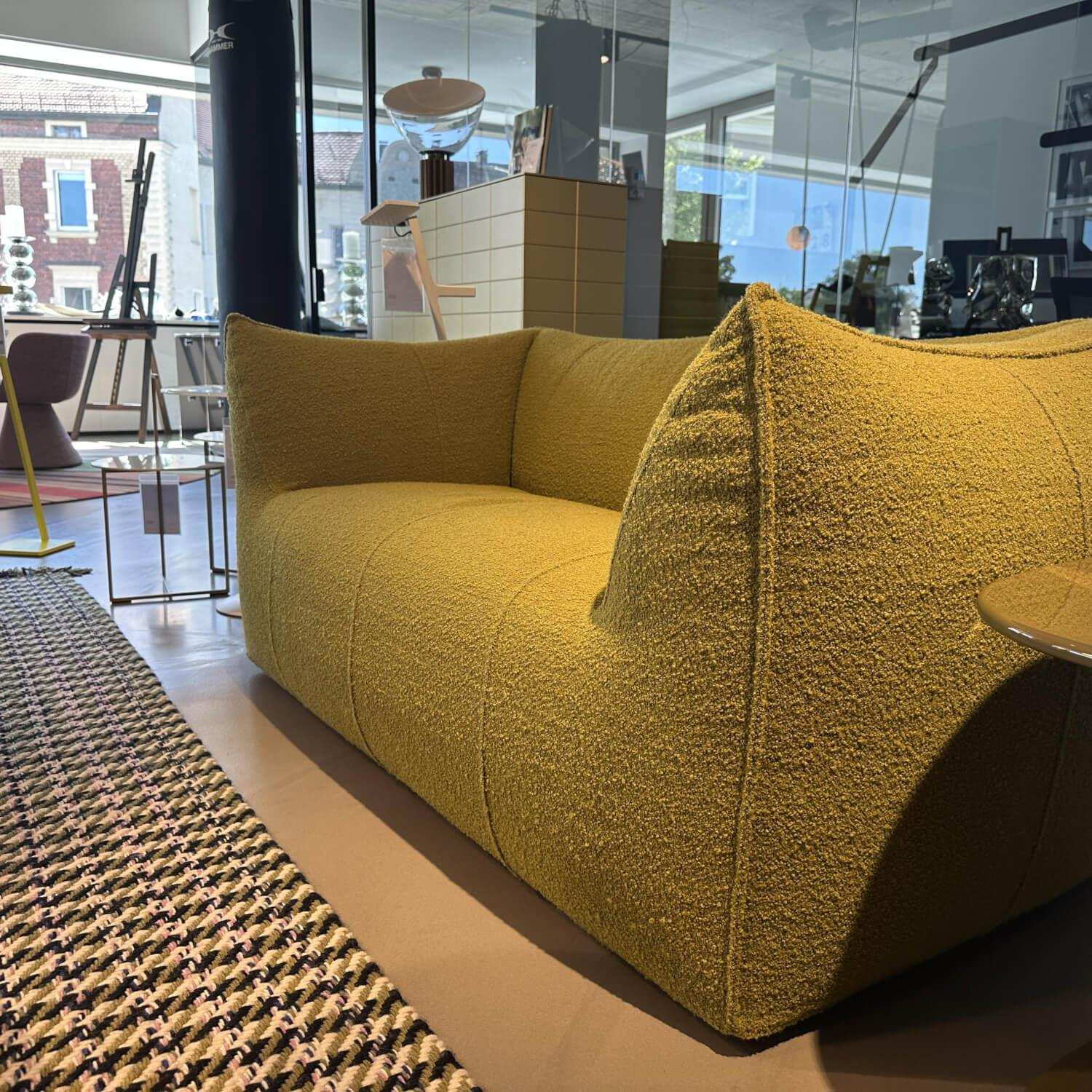 B&B Italia - Sofa Le Bambole Stoff Sila Grün Gestell Polyethylen Mit Stoff Bezogen - 5
