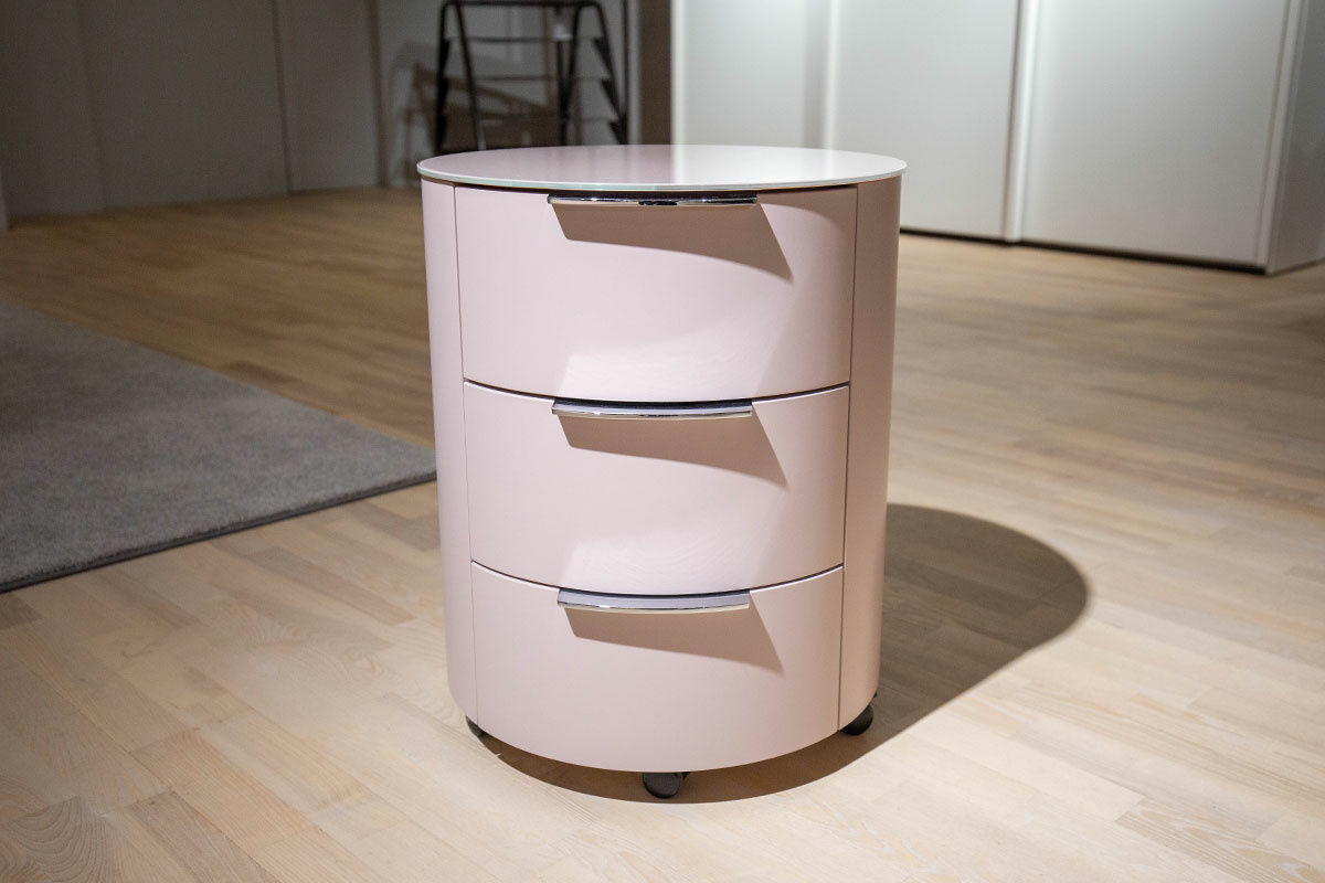 Schönbuch - Rundkommode Conga Altrosa Lack - 3