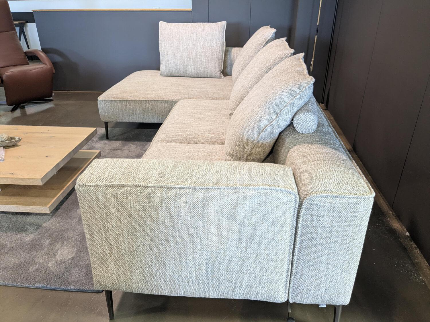 Jori - Ecksofa Longueville Landscape JR-8180 Stoff F3a Dodo C0206 Beige - 7
