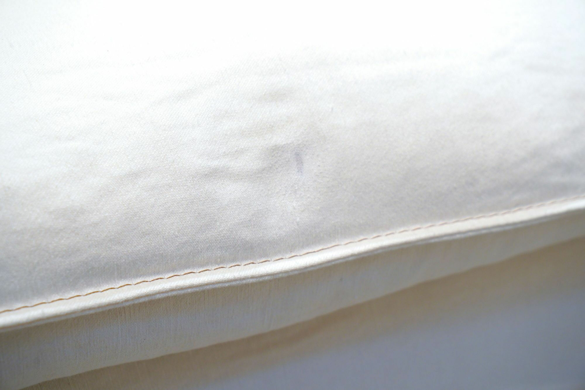 Sofa Kimono Large Stoff Air 11 Ecru Weiß Beige Cat. Lusso mit 10 Kissen