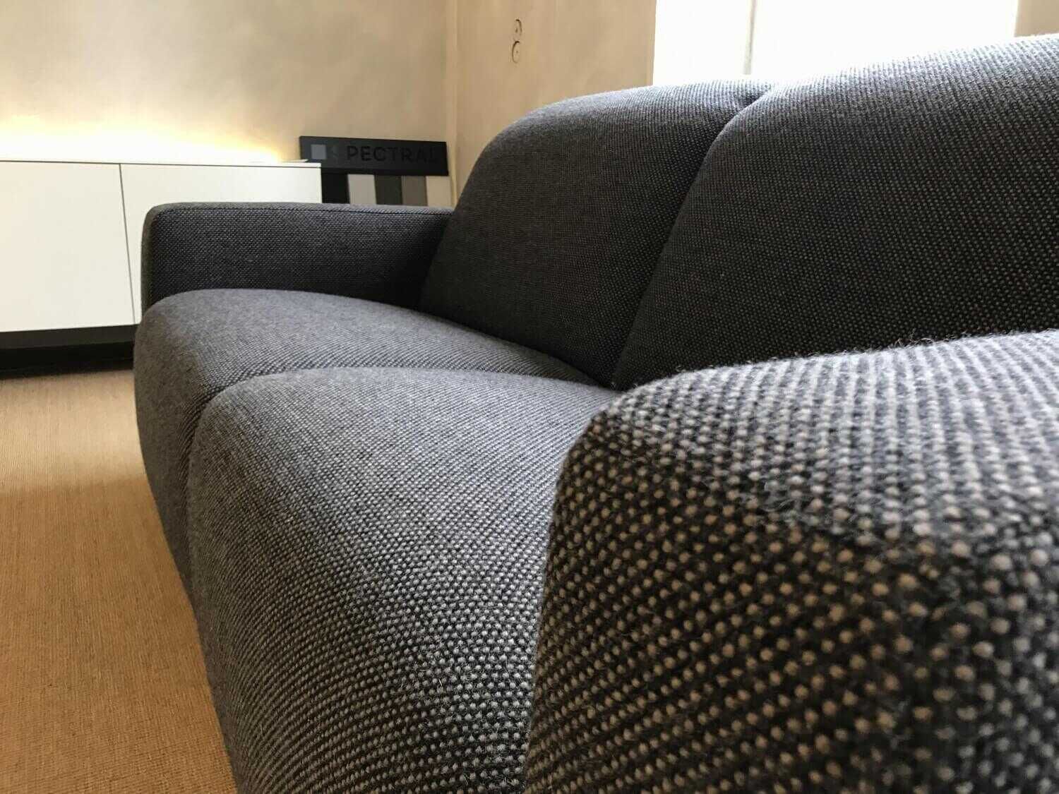 Erpo - Sofa Avantgarde 900.26 Stoff Anthrazit mit elektrischer Verstellfunktion - 6