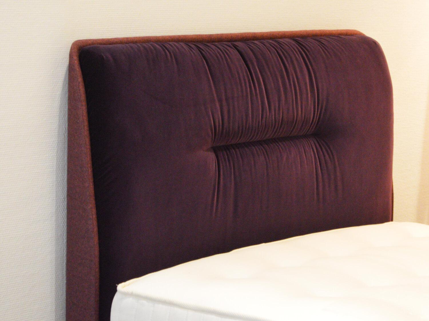 Treca Interiors - Bett Madeleine Trecaflex M5.2 Motorisch Verstellbar Stoff Rot mit Matratze - 10