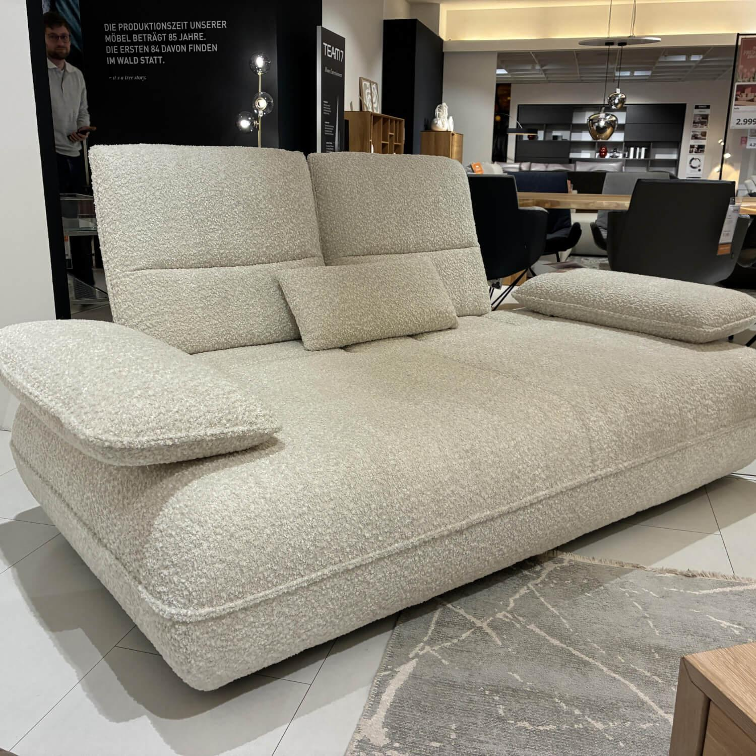 Koinor - Sofa Amy Stoff 10 Venga 14 Cremeweiß Mit Funktionsarmteil - 4