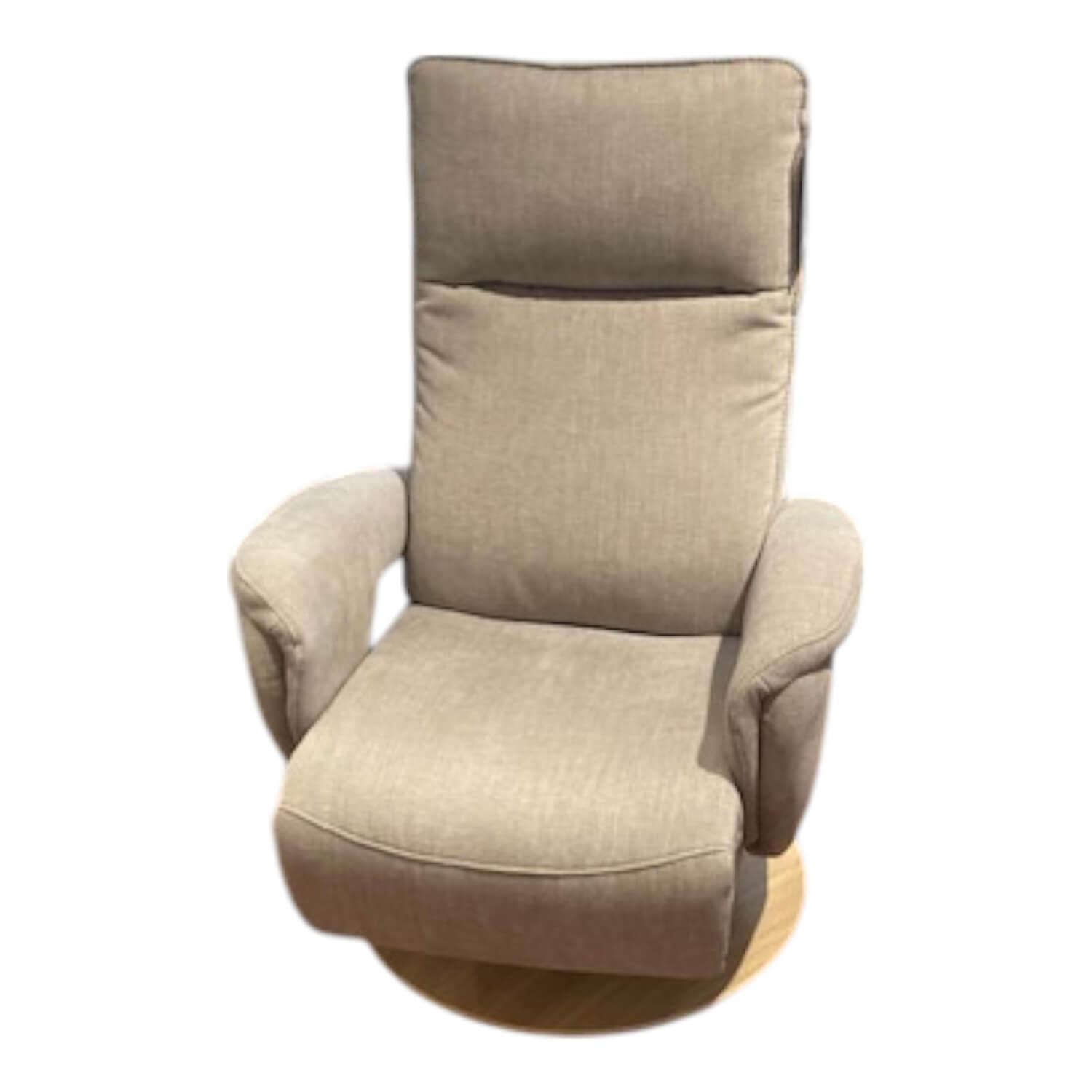 Natura - Relaxsessel Tulsa Stoff 20 Longlife Easy Desert Beige mit Funktion - 1