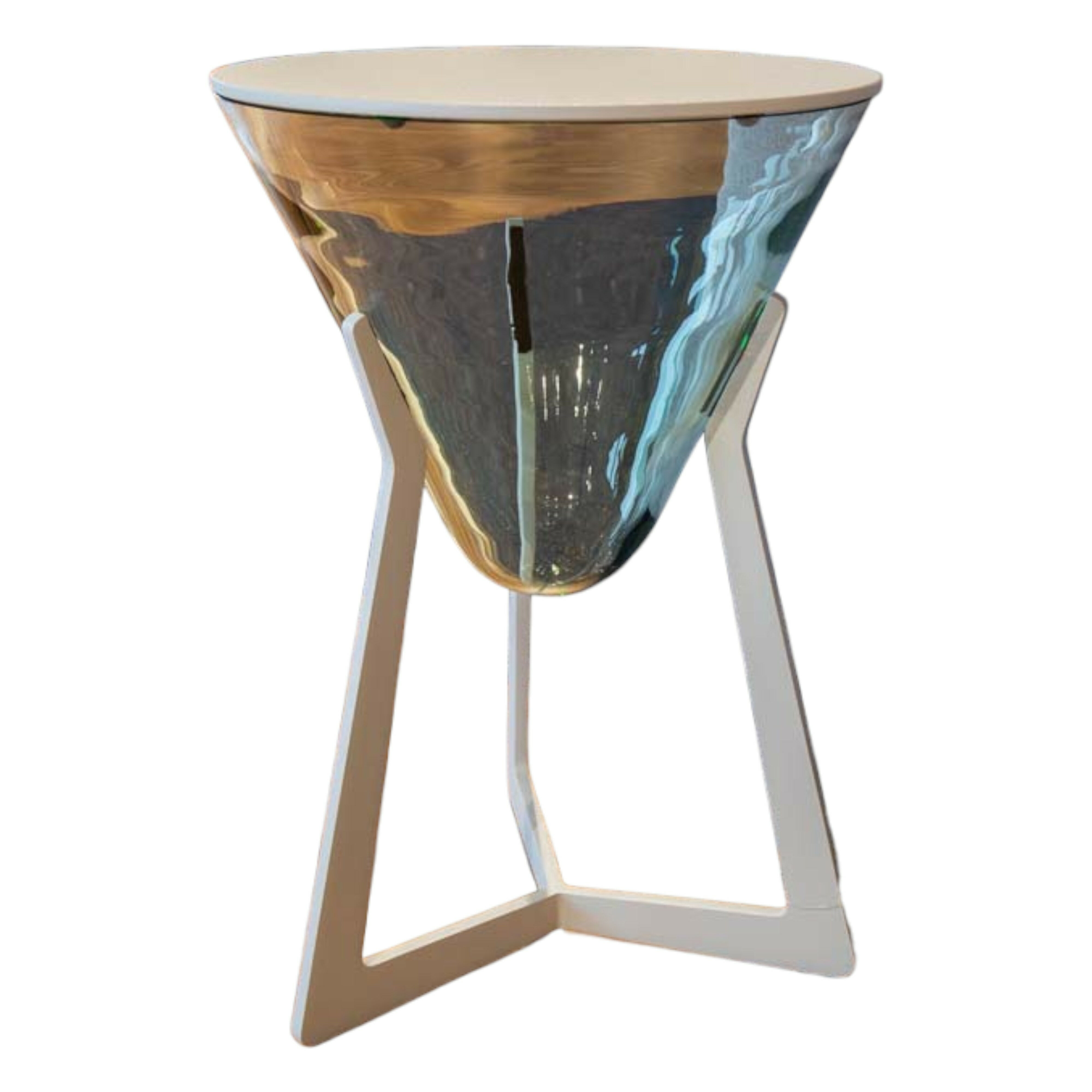Aguti Design - Beistelltisch Brillant Jade Tiefschwarz - 1