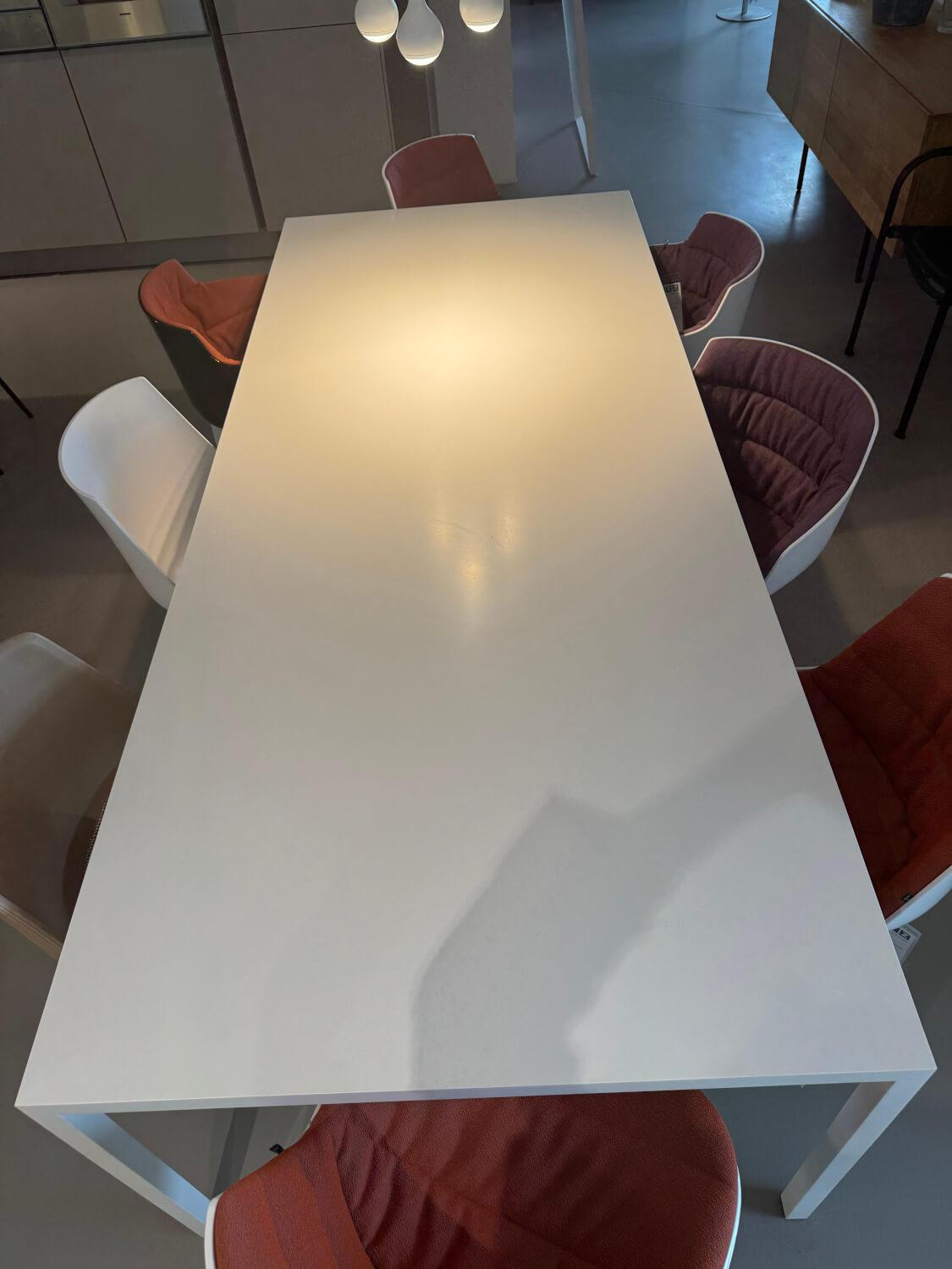 MDF Italia - Esstisch Tense Solid Surface Weiß Ohne Stühle - 2