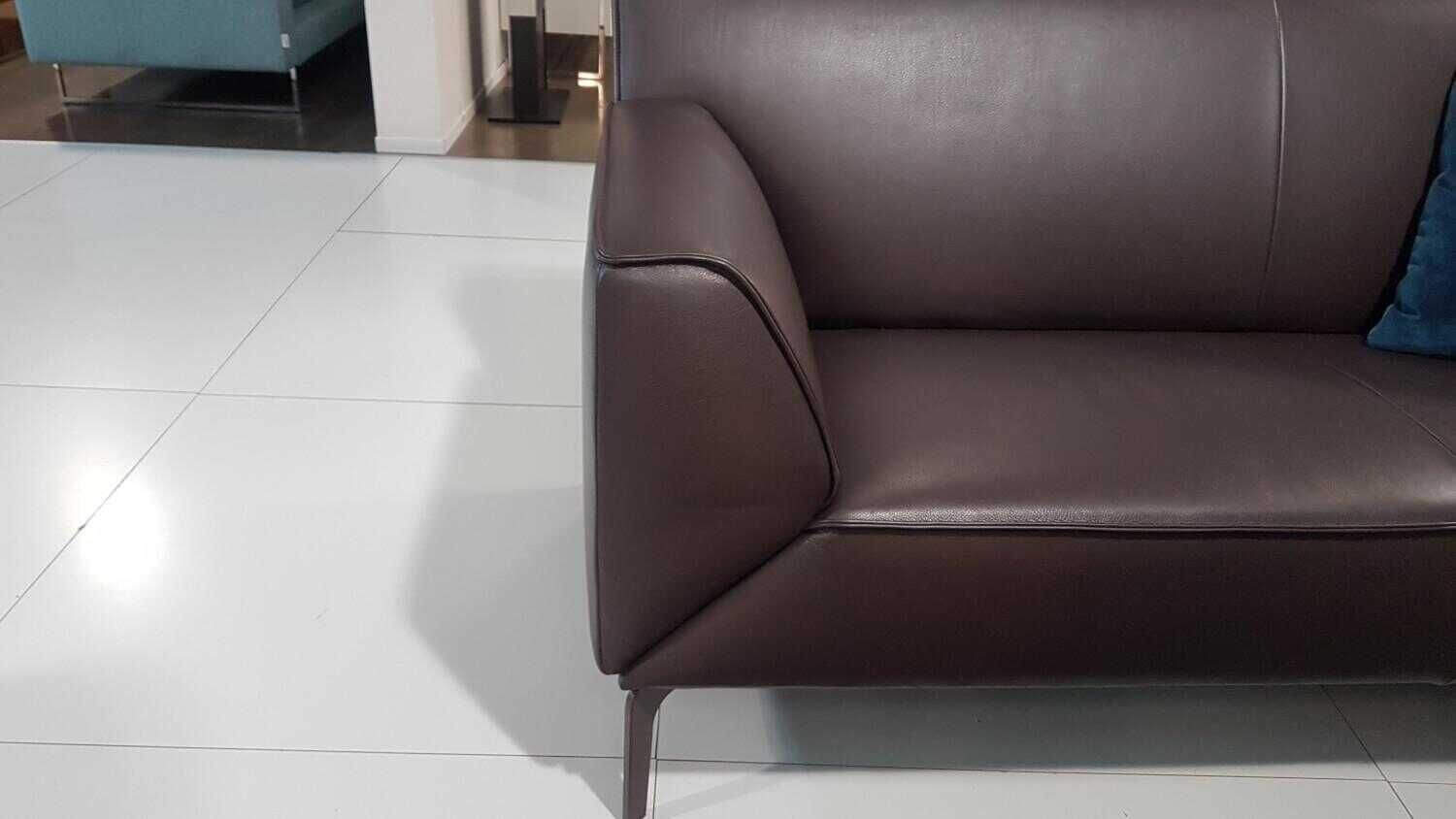 Sofa Pacific Pure Leder Lipano Fondente Braun