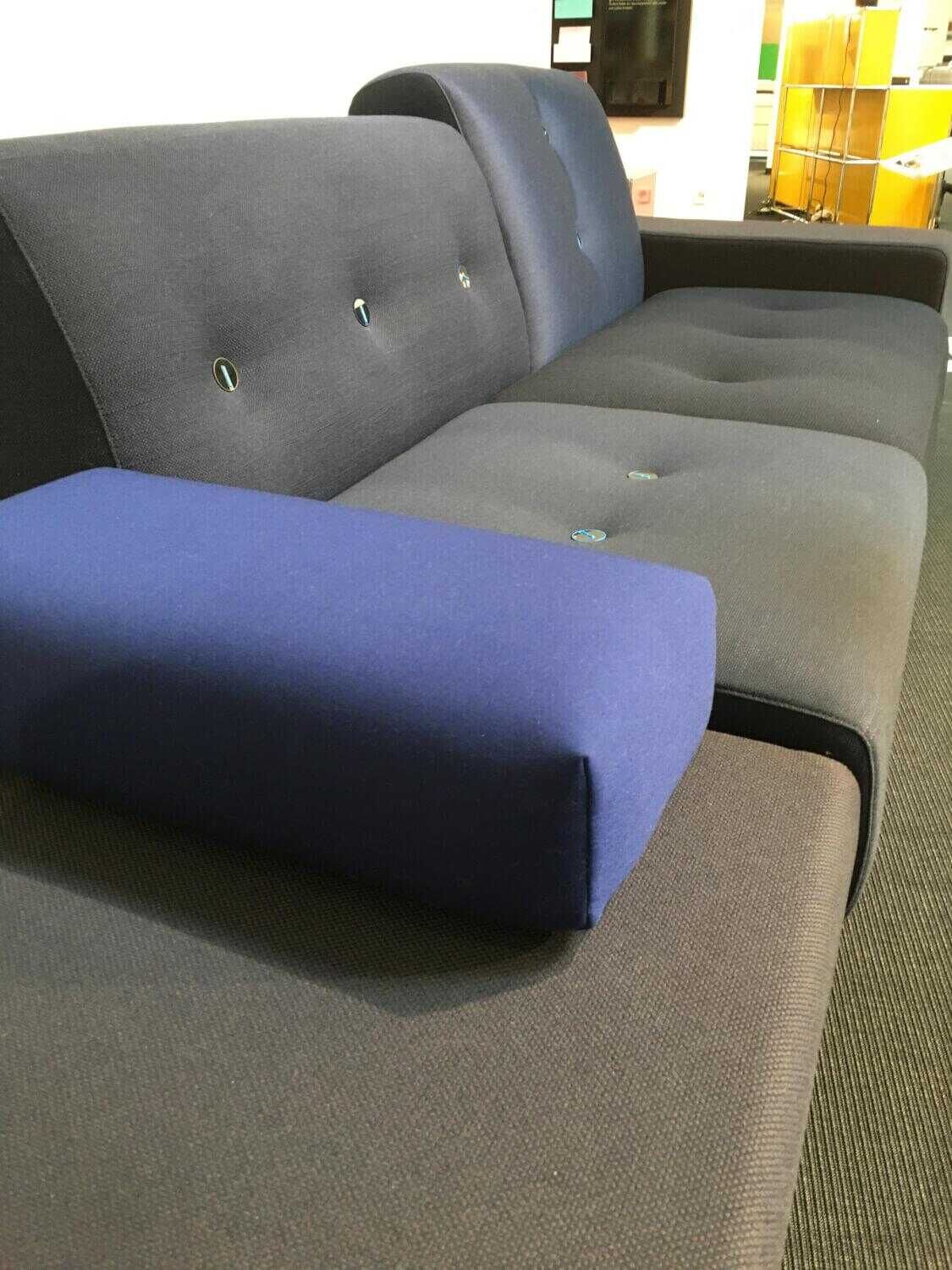Vitra - Sofa Polder Stoffmix Night Blue - 4