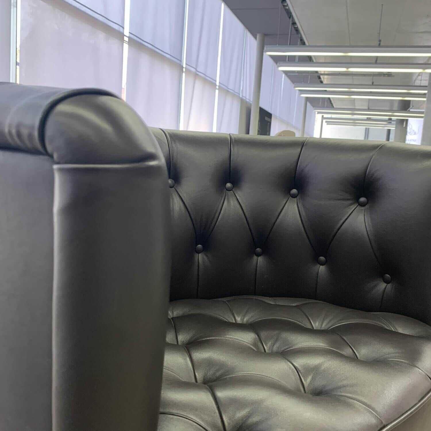 walter-knoll-sessel-haussmann-armchair-leder-elen-1230-black-5fe9de2c06a2tQxK2mfxcsXMT Walter Knoll - Sessel Haussmann Armchair Leder Elen 1230 Black - 2