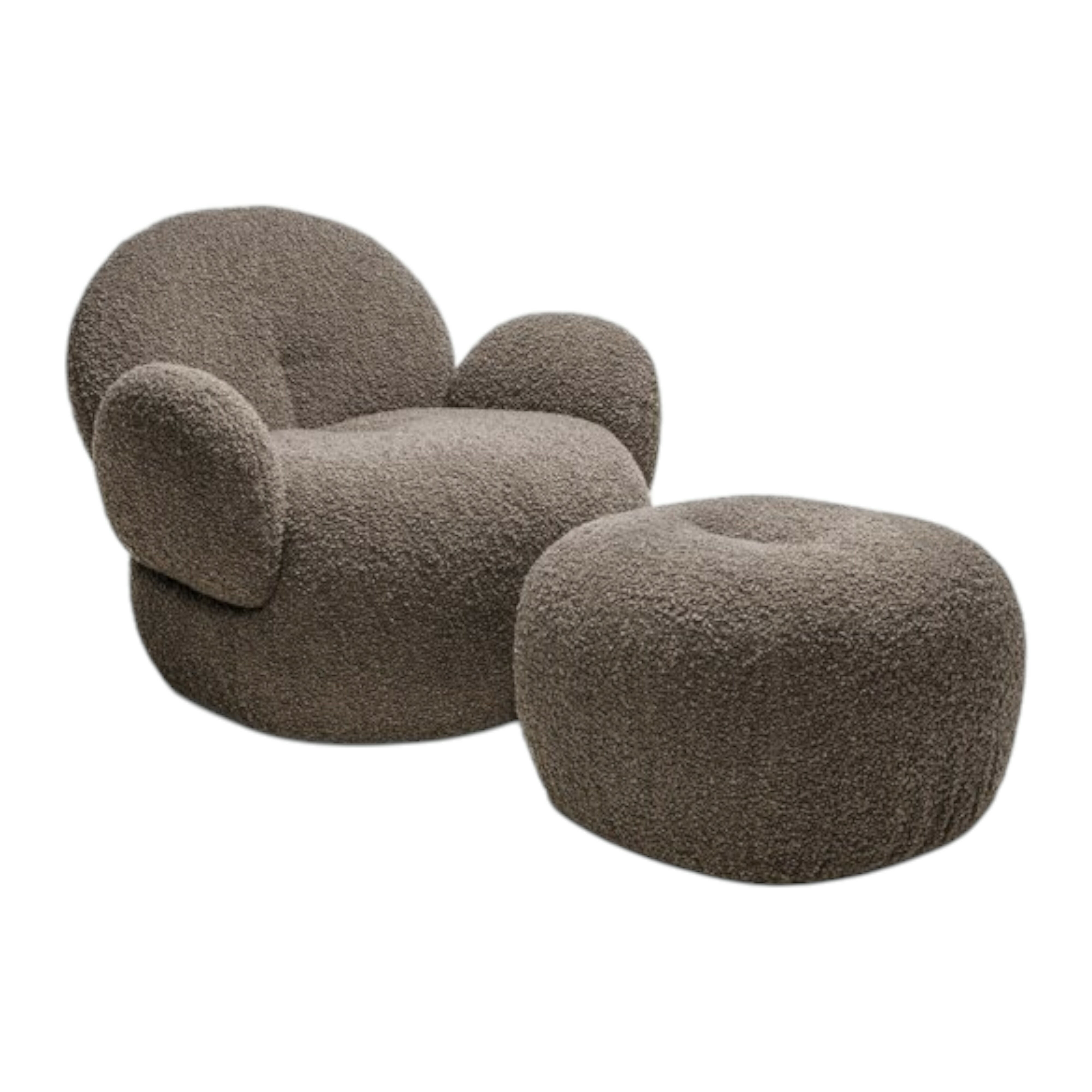 Freifrau - Sessel Nana Love Seat mit Hocker - 1