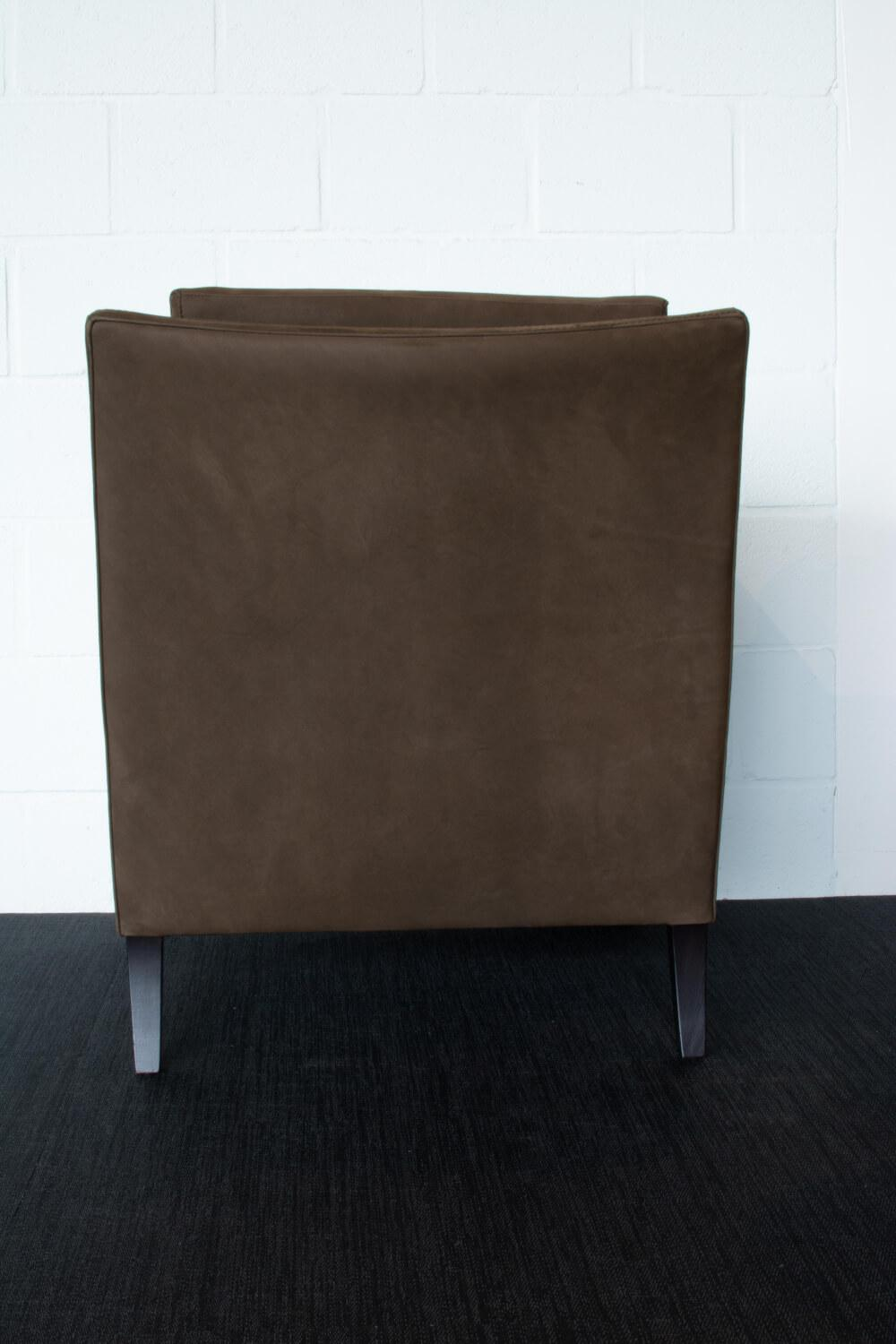 Bench - Einzelsitz Firefly Bezug Leder Velvet Samt Farbe Marron Scuro - 5