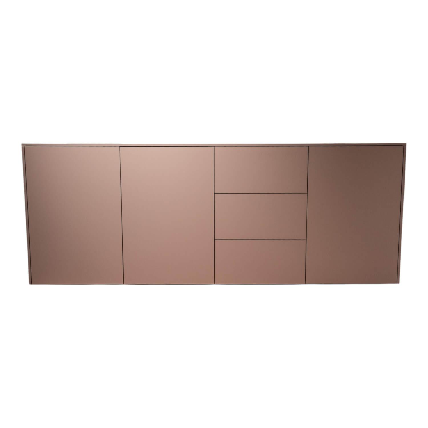 Spectral Smart Furniture - Sideboard Model 1 Smart Lack Pebble 3 Türen 3 Schubkästen - 1