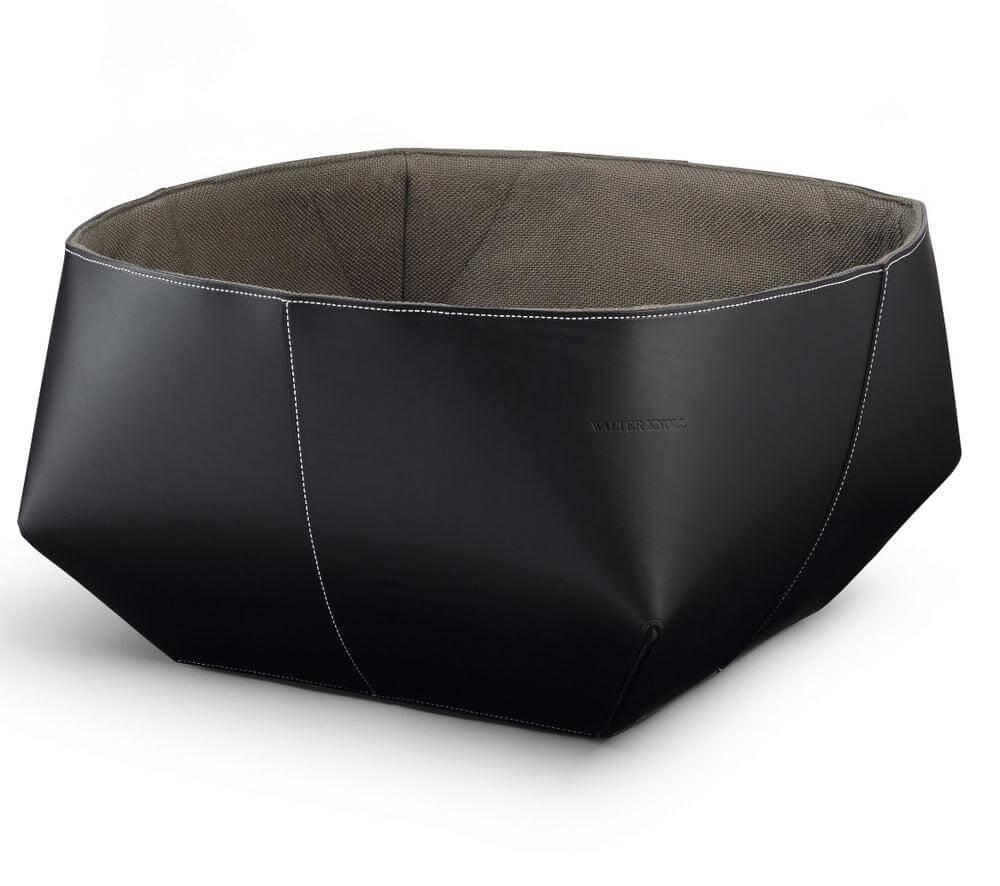 Walter Knoll - Korb Isanka 192 B1 Korpus Leder Saddle Coffee Schwarz Innen Stoff Harald Mineral Braun Mit Teflongleitern - 2