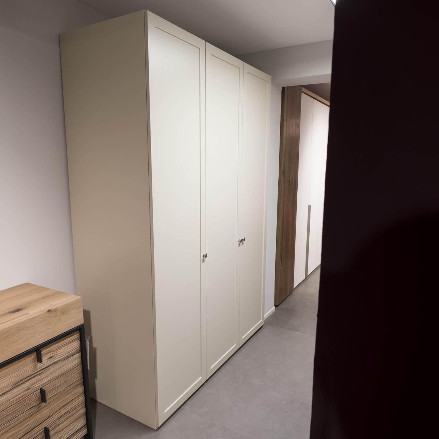 Würmseher - System-Kleiderschrank Optima 3 Lack Perlweiß Korpus Innen Melaminharz Weiß 01 - 5