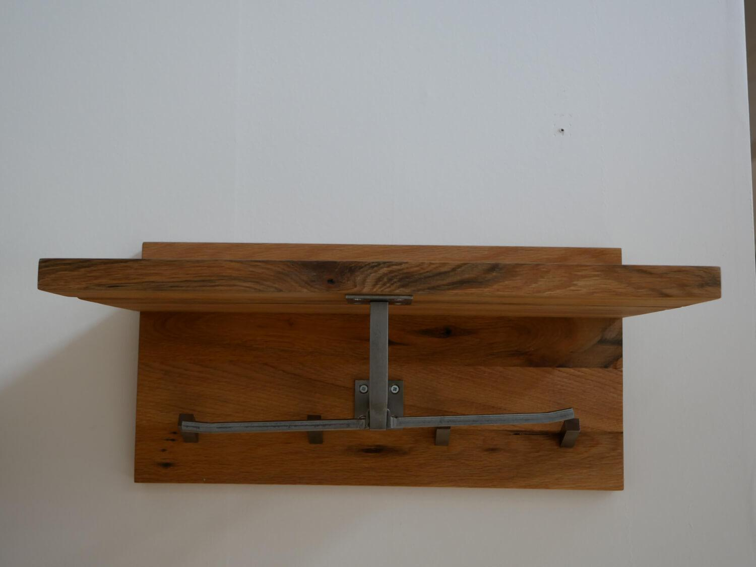 HKC - Schuhschrank Rock It Balkeneiche Geölt mit 2 Wandpaneelen - 5