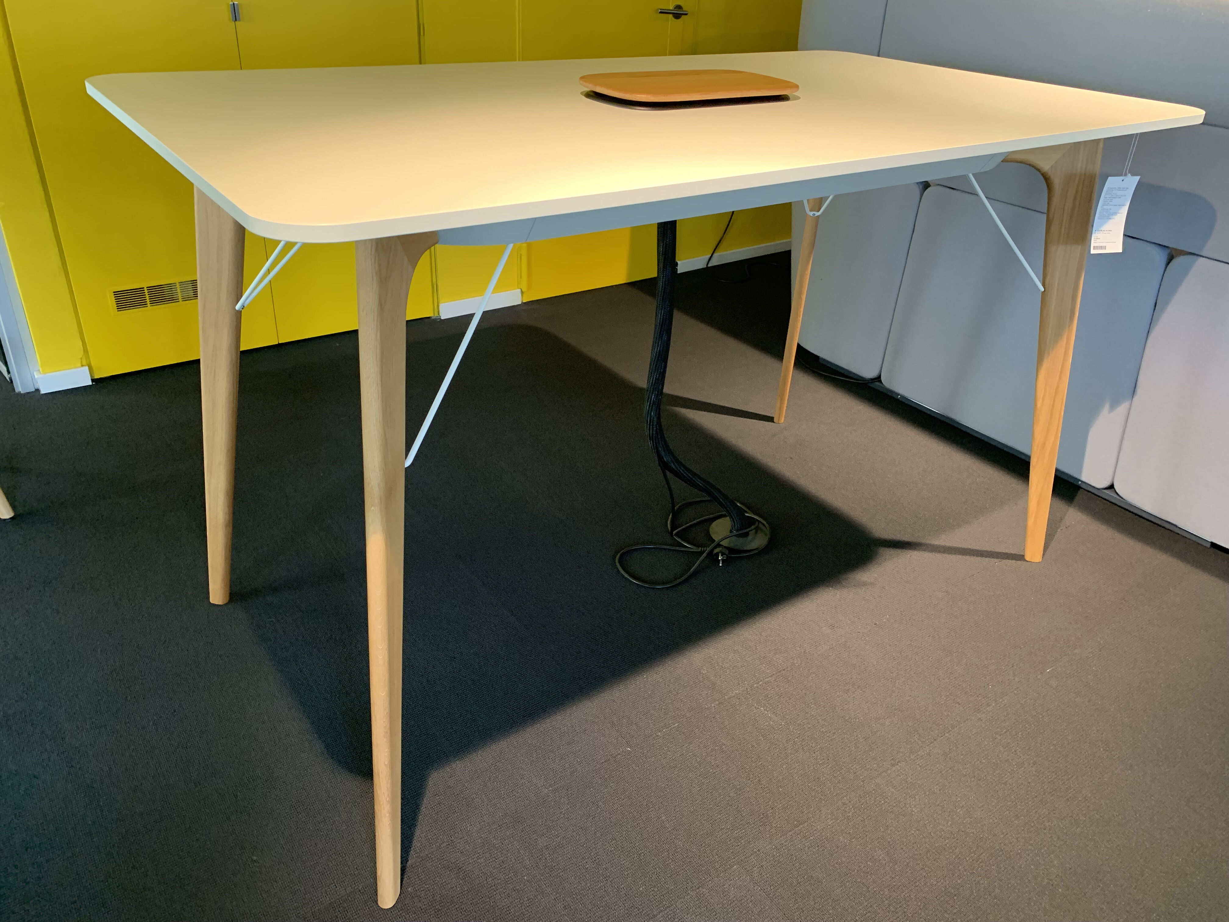 Schreibtisch Office XE Teamtable Timba Table High Platte Weiß