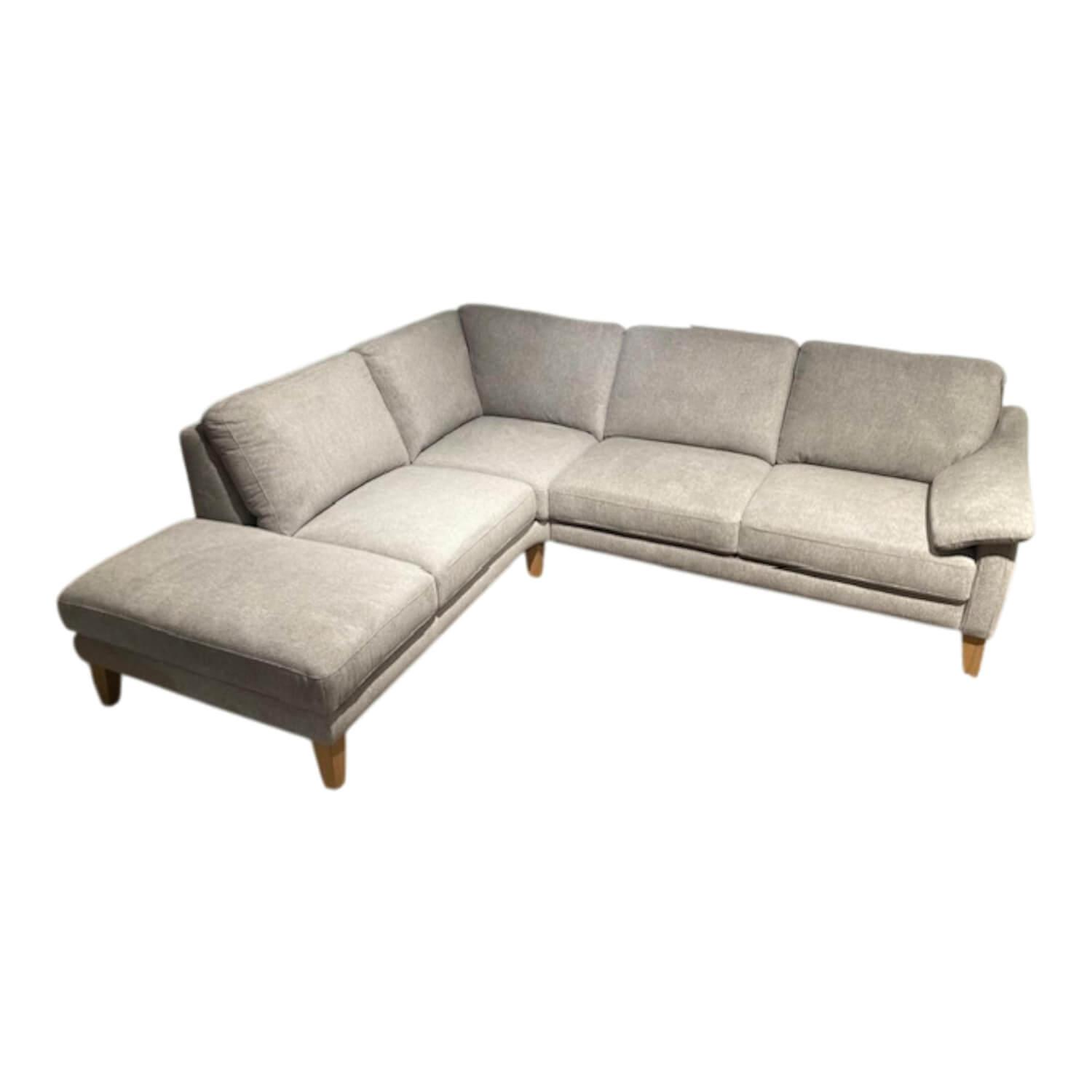 Activineo - Ecksofa Bionda Stoff Mileto 180 Dolphin Grau - 1