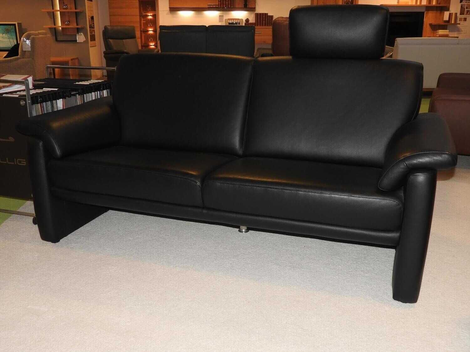 w-schillig-garnitur-lucca-24965-leder-40-schwarz-z5199-2-sofas-1-sessel-2-kopfst-C3-BCtzen-11a99f2e126cu8mphnBD2FkqN W. Schillig - Garnitur Lucca 24965 Leder 40 Schwarz Z51/99 2 Sofas 1 Sessel 2 Kopfstützen - 4