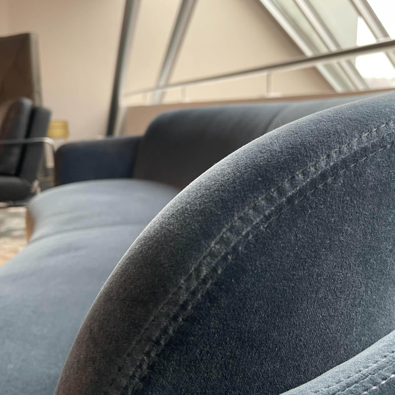 Sofa Miles Lounge Stoff Grau