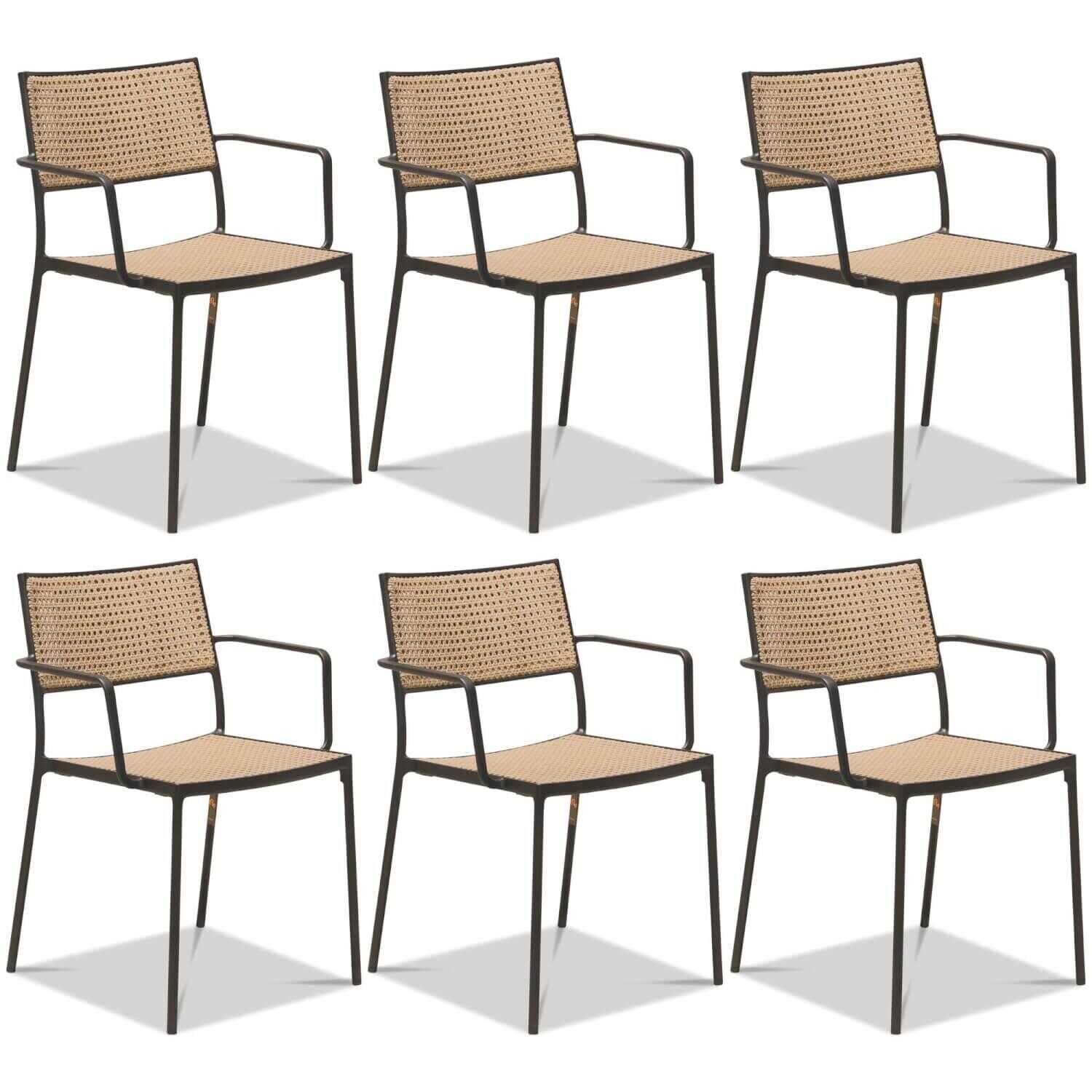 cane-line-6er-set-stuhl-less-beige-bespannt-gestell-aluminium-lackiert-6feb28a48795 Cane Line - 6er-Set Stuhl Less Beige Bespannt Gestell Aluminium Lackiert - 1