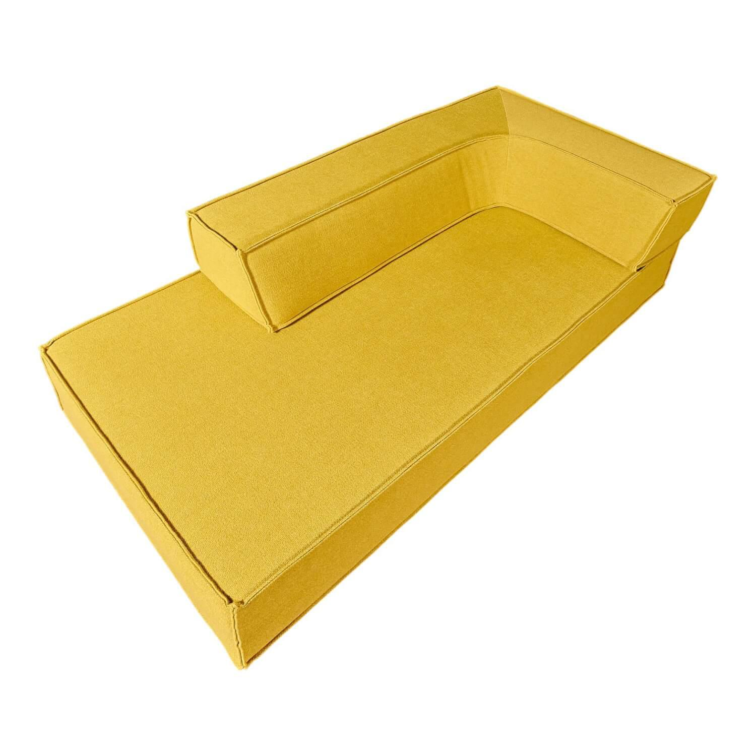 COR - Schlafsofa Trio Stoff 8077 Curry Gelb - 1