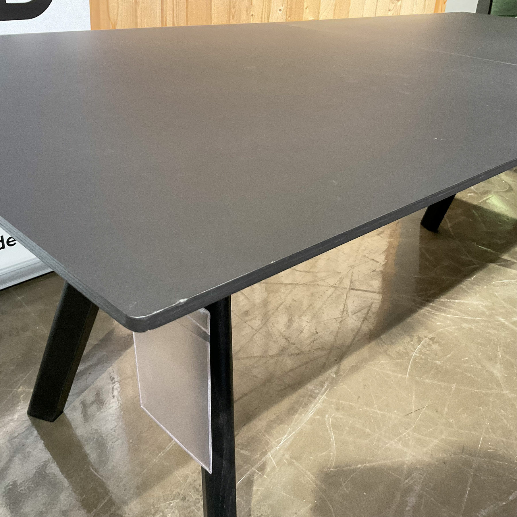 Hay - Esstisch Copenhague CPH 30 Platte Linoleum Schwarz Gestell Eiche Schwarz Lackiert Ausziehbar - 5