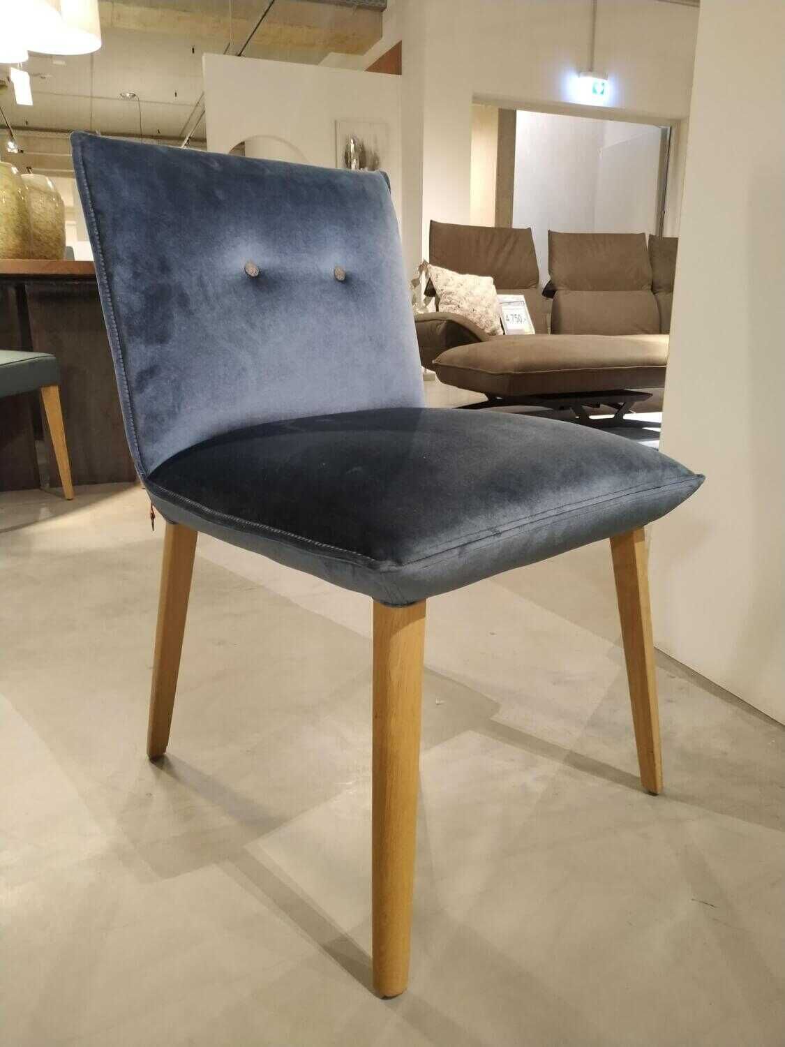 Mobitec - 6er-Set Stühle Soda H47 Stoff Lyon Steel Blau (Foto beispielhaft für 5) - 8