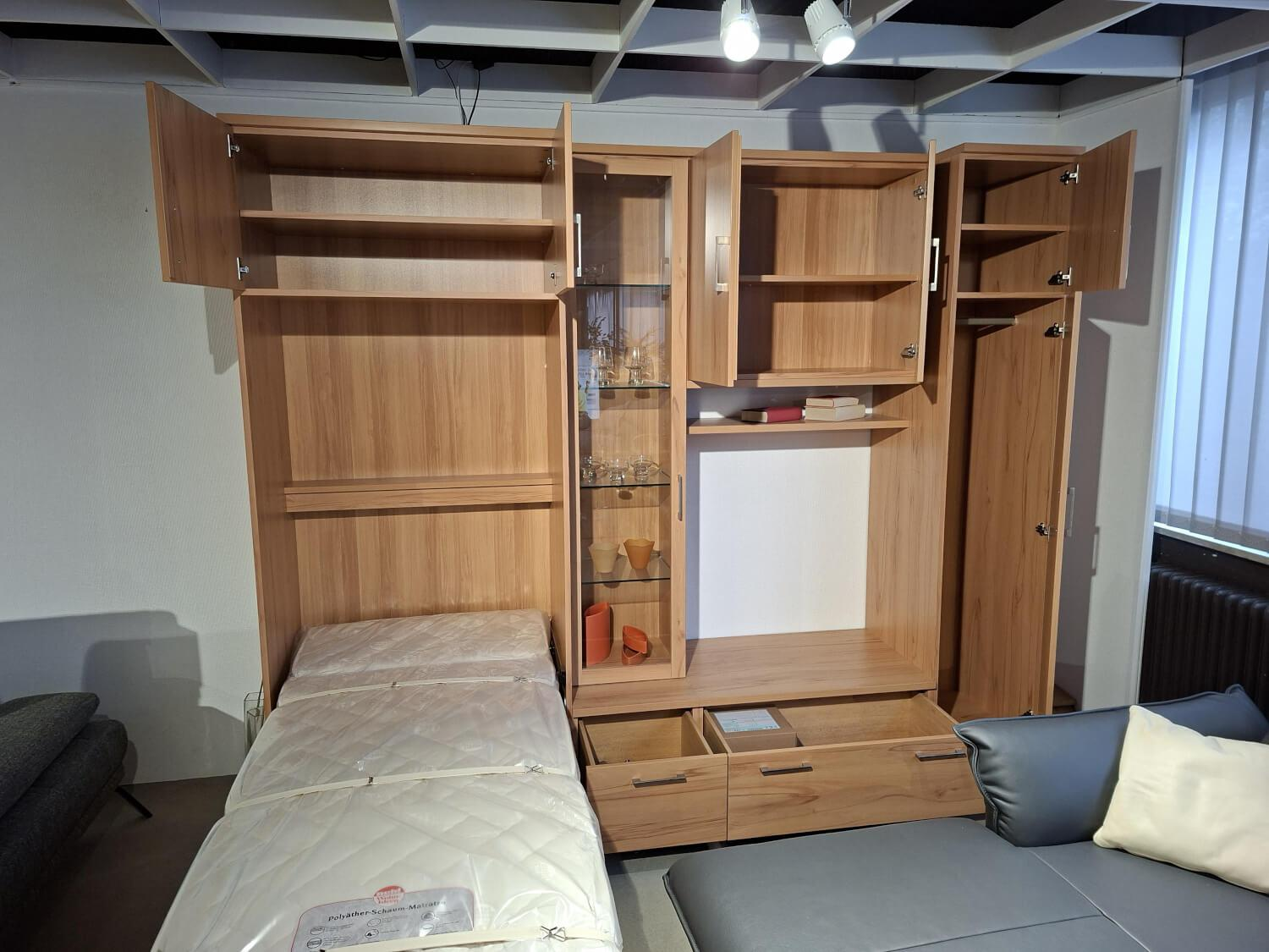 Nehl - Wohnwand Florenz Kernbuche Dekor - 2