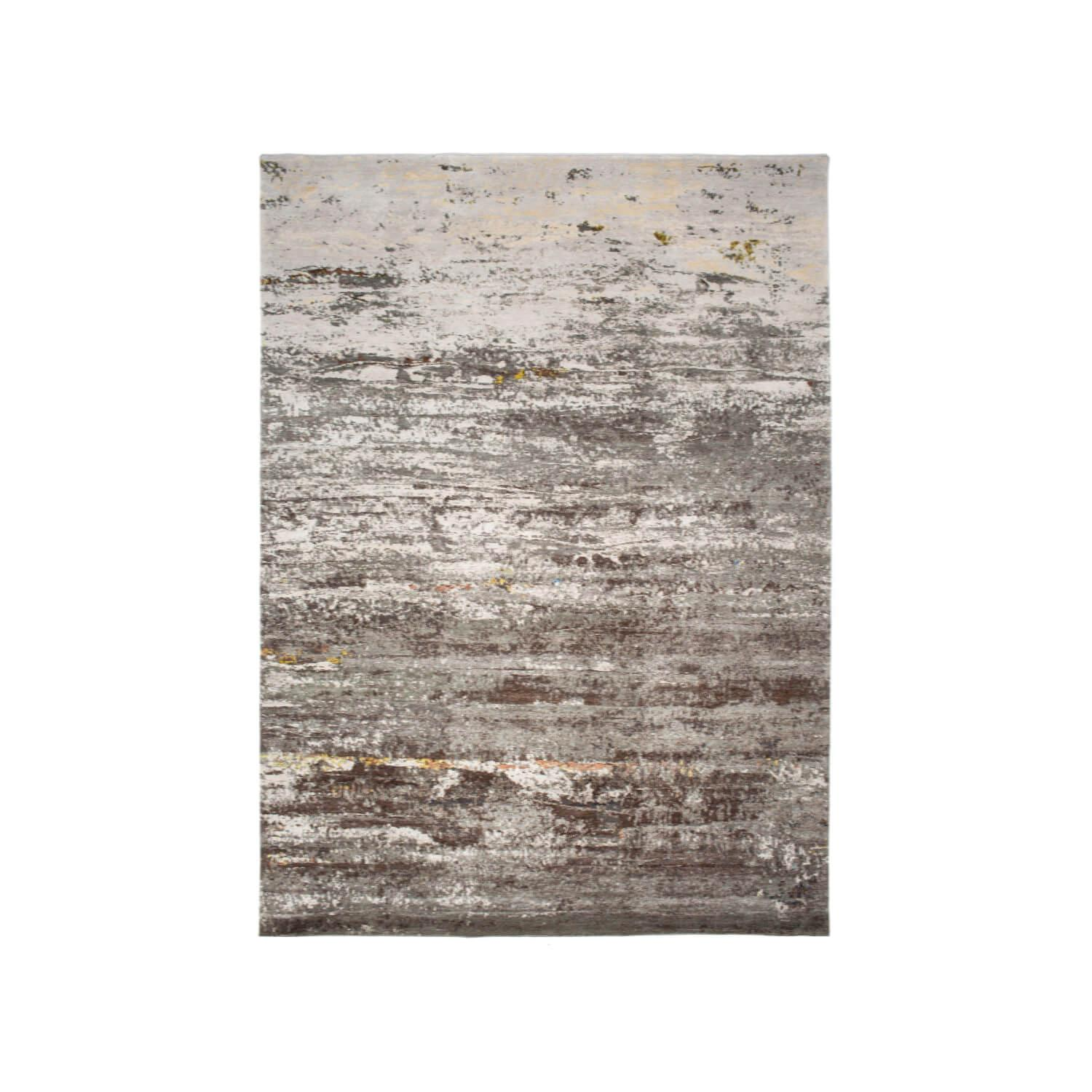 Walter Knoll - Teppich 350x250 Chumwi Handgeknüpft Grau Beige - 1