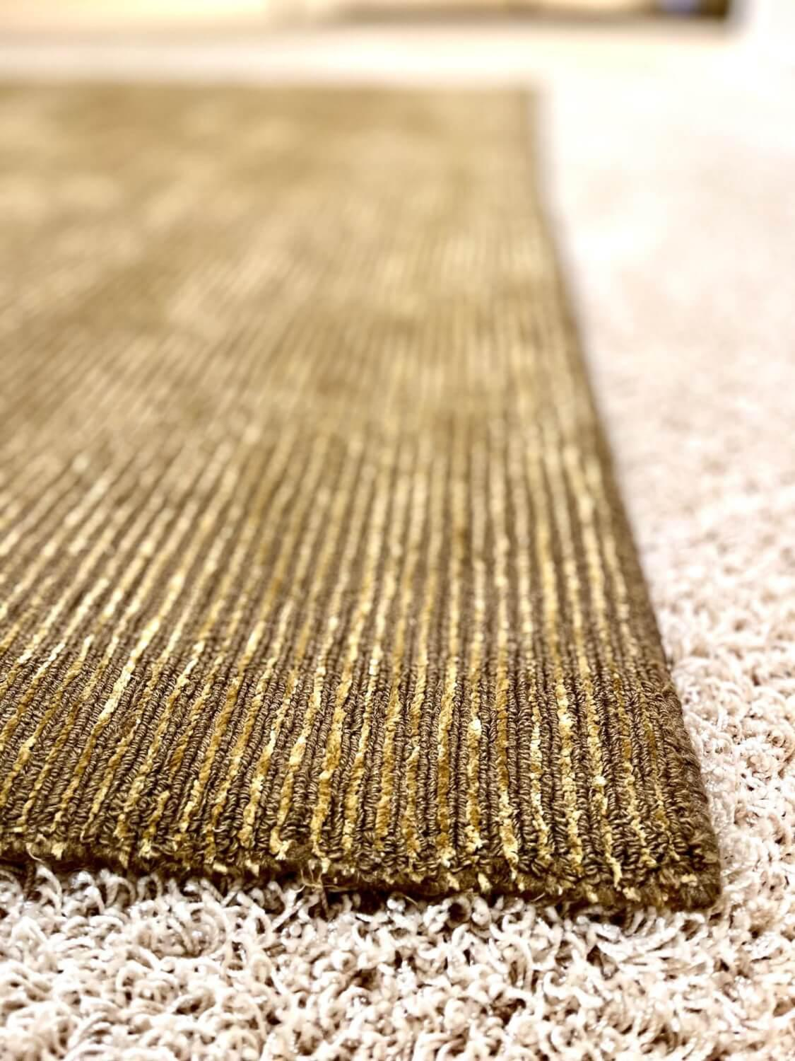 Orienta Design - Orientteppich 238x172 Wolle Und Seide Gold Handgeknüpft - 4