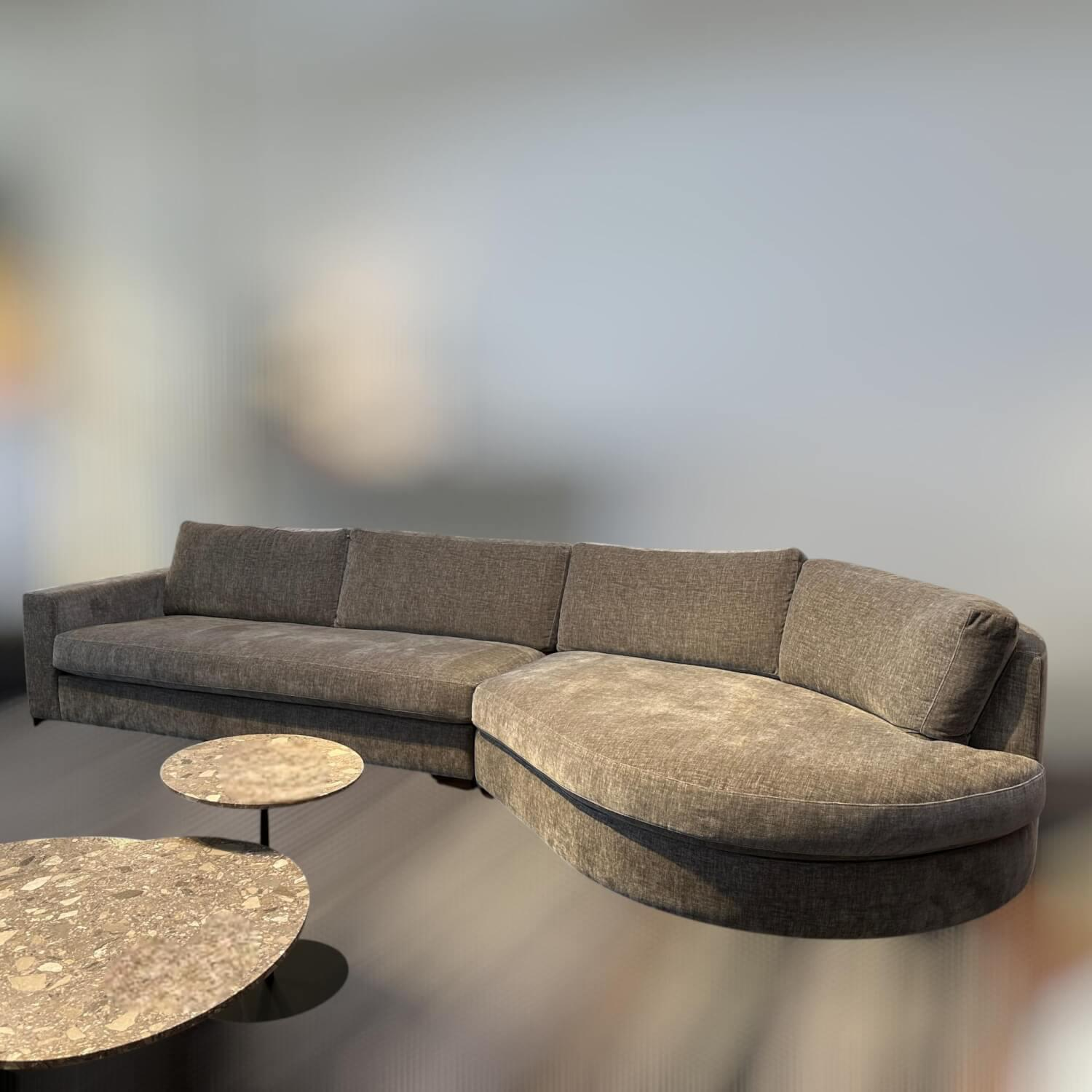 Bielefelder Werkstätten - Sofalandschaft Inspiration Stoff BEN BW1804-323 Beige Braun - 5