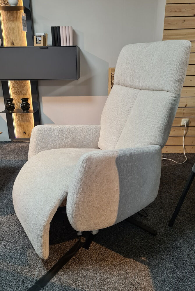 Ponsel - Relaxsessel LS25 Malito 2-Motorisch Stoff 0717/07 Sternfuß Metall Schwarz - 2