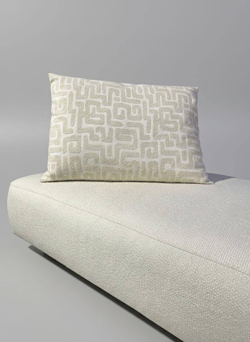 Bullfrog - Sofa Iwan Stoff Alhambra DUNAS Bouclé Weiß Inkl. Kissen - 2