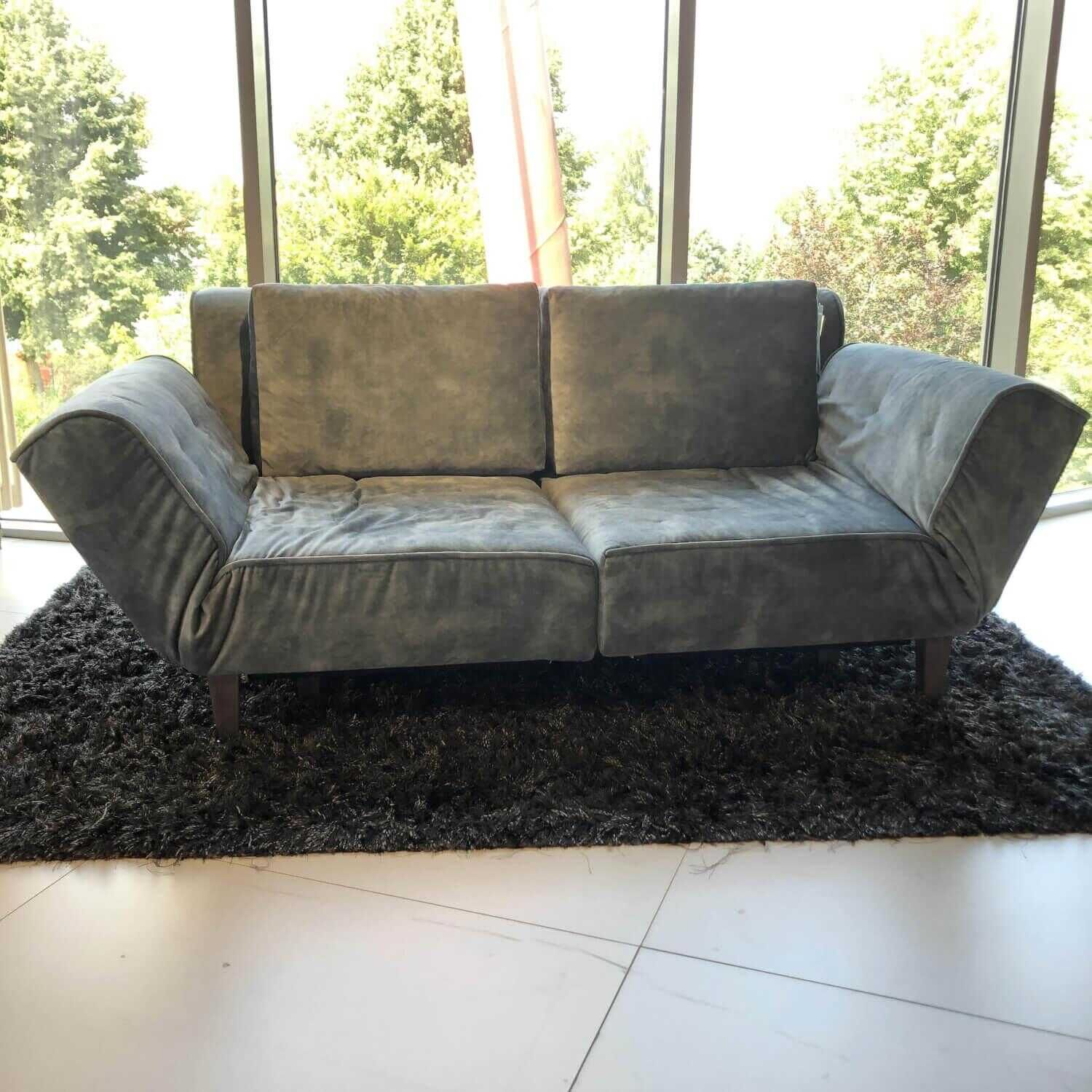 Franz Fertig - Schlafsofa Joss Stoff Niagara E1951 Grau - 1